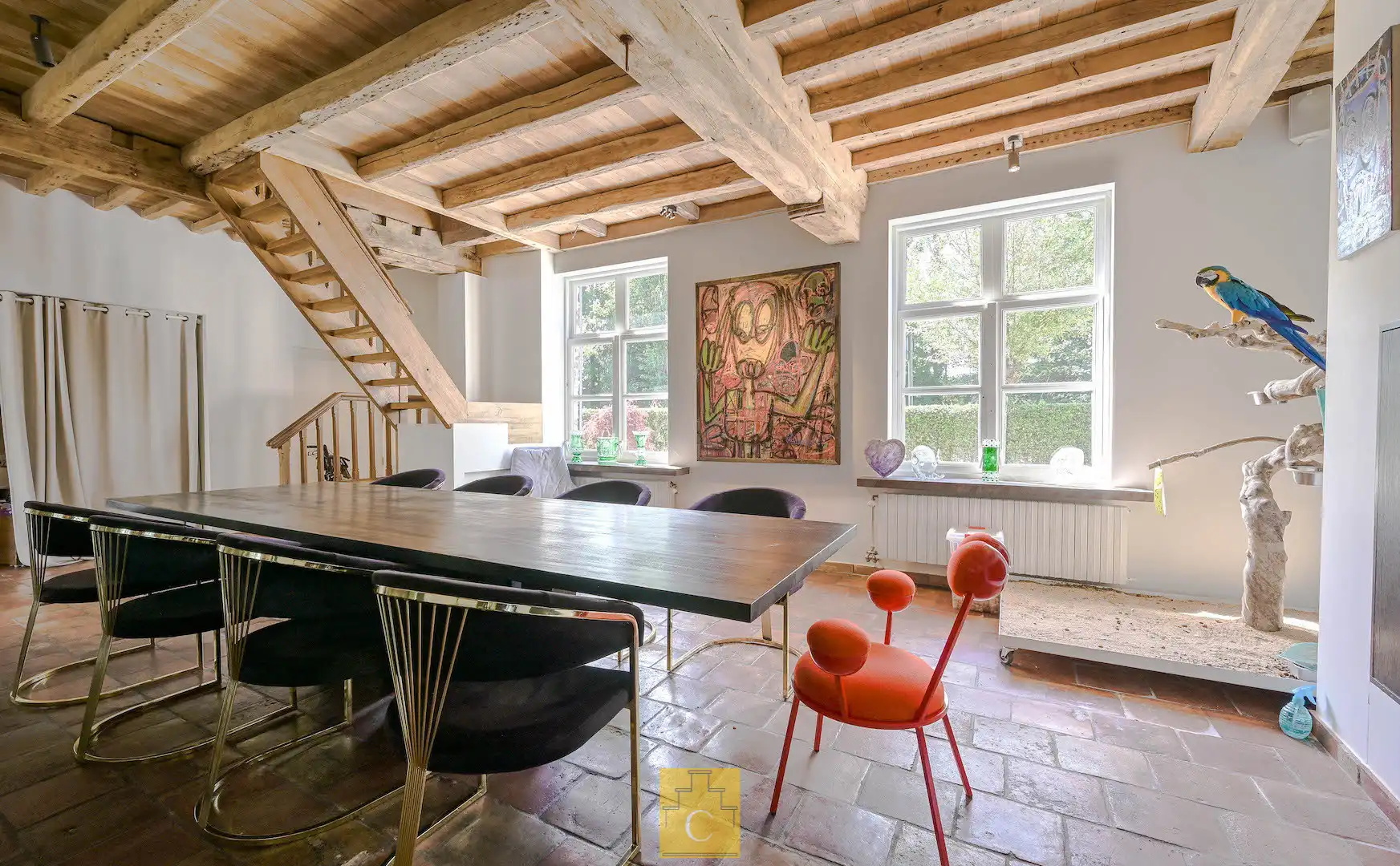 De Rozeblomme, 16e eeuwse abdijhoeve met vergunning voor luxueuse B & B in bijgebouw, circa 2,5 ha foto 9