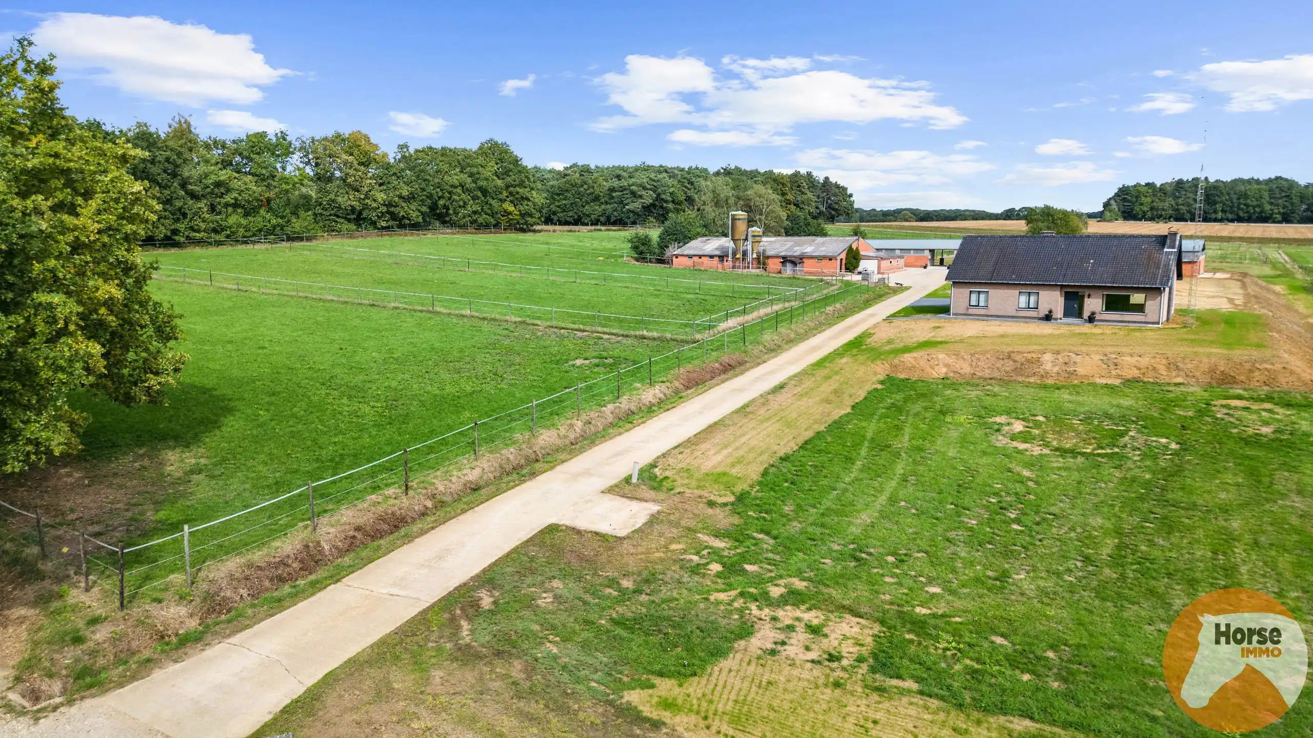 SCHAFFEN - Landbouwwoning op +/- 6,7 ha en paardenstalling foto 2