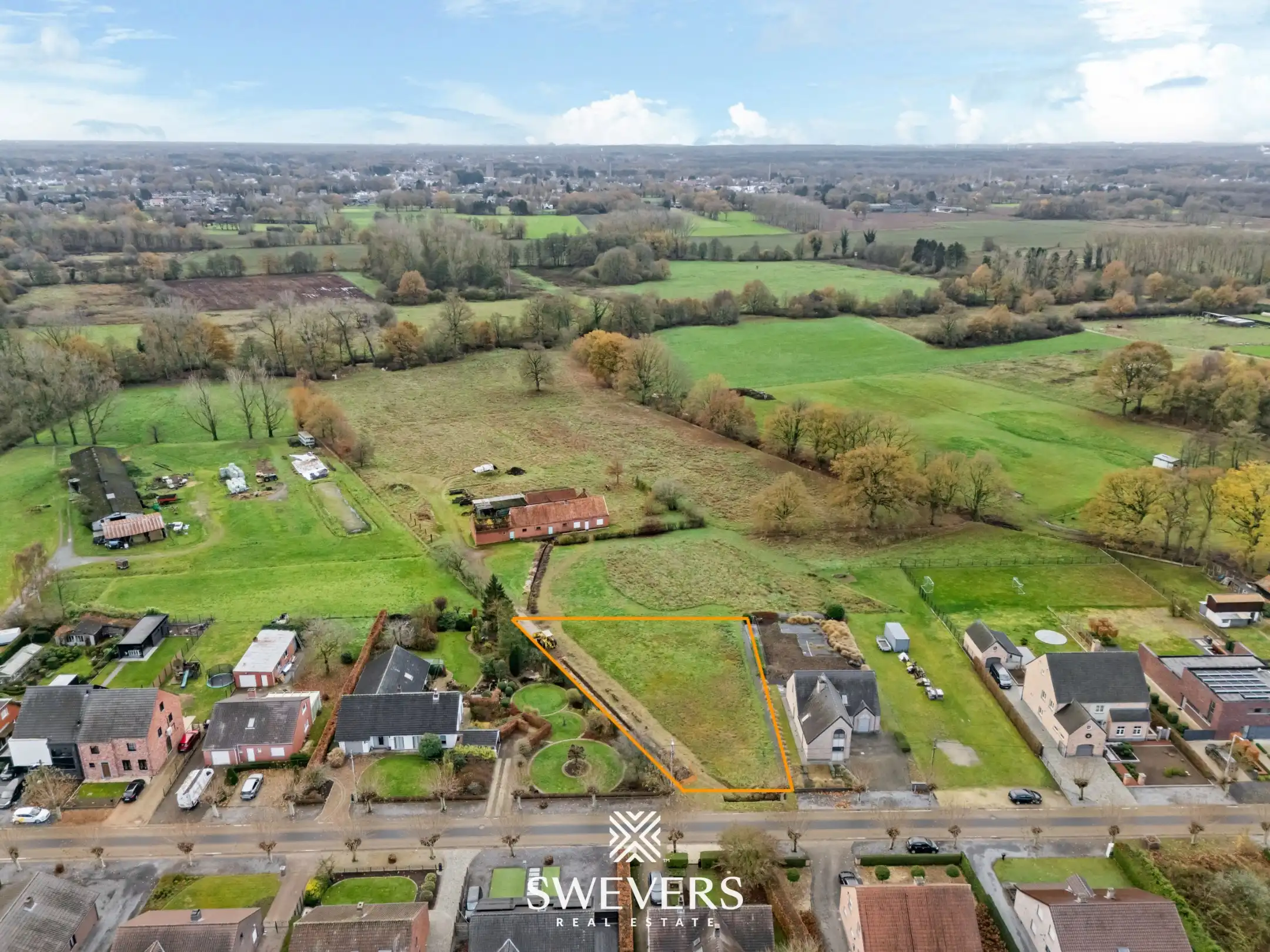 Knap perceel van 14a99 voor open bebouwing met agrarisch zicht te Koersel foto 5