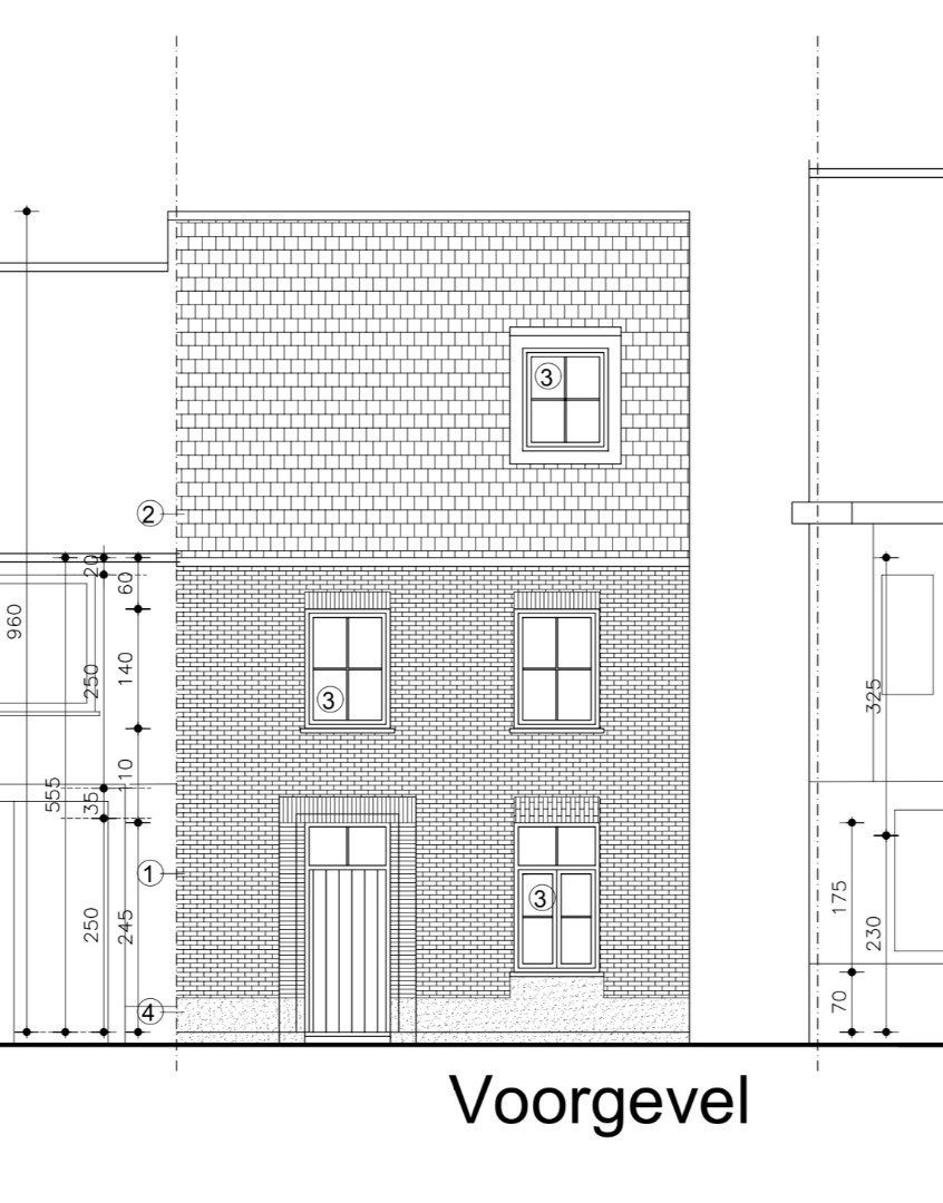 Handelspand (café) met zijweg op 305 m² grond foto 3