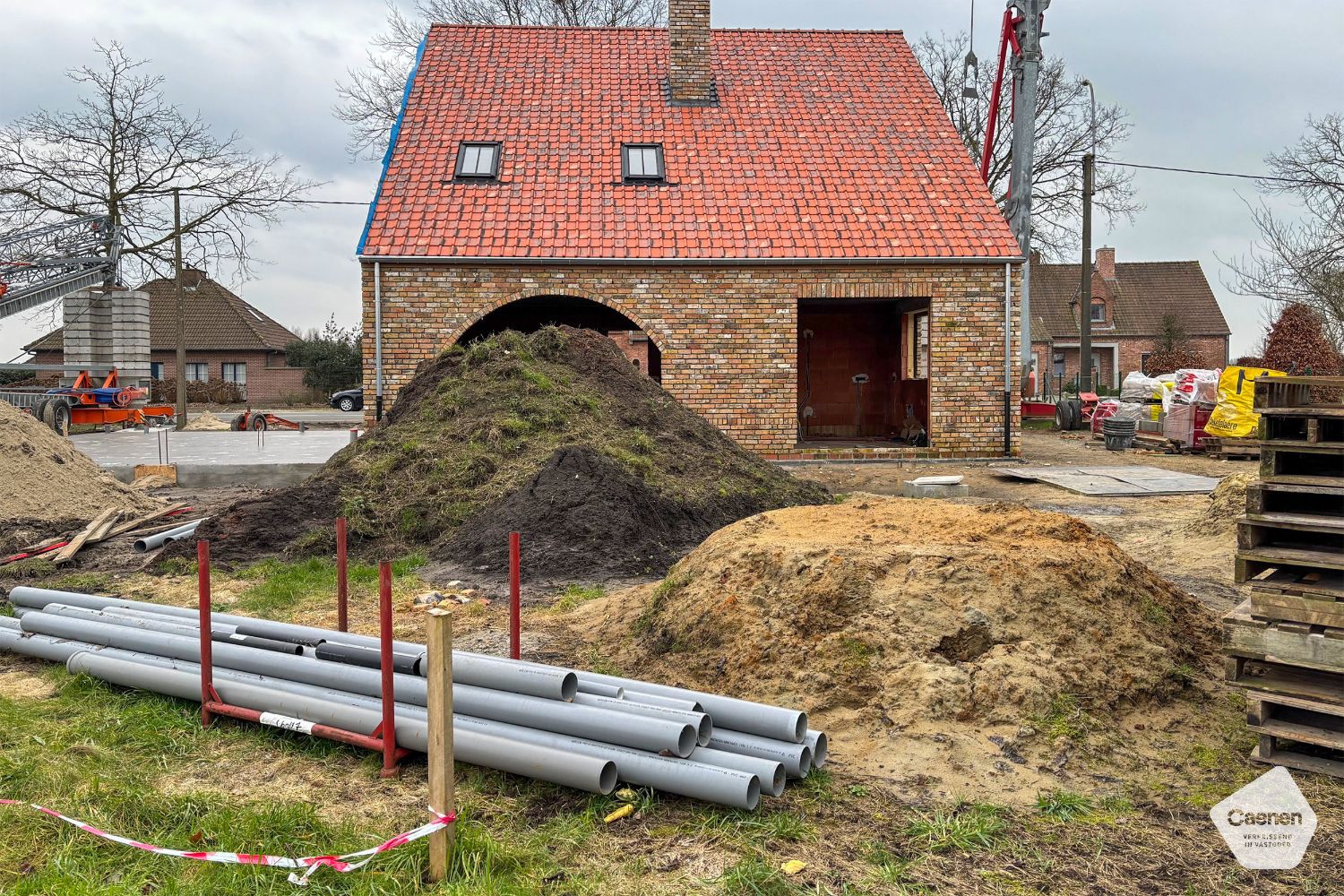 Bouwgrond voor open bebouwing in het landelijke Ruddervoorde. foto 5