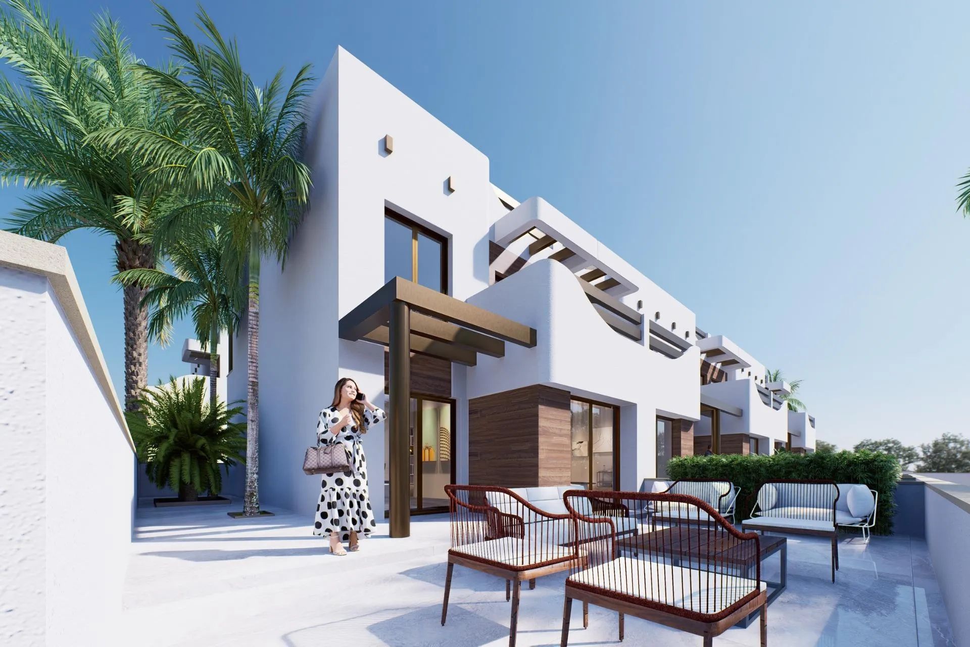 Modern wonen op wandelafstand van het strand - nieuwe appartementen met solarium of tuin foto {{pictureIndex}}