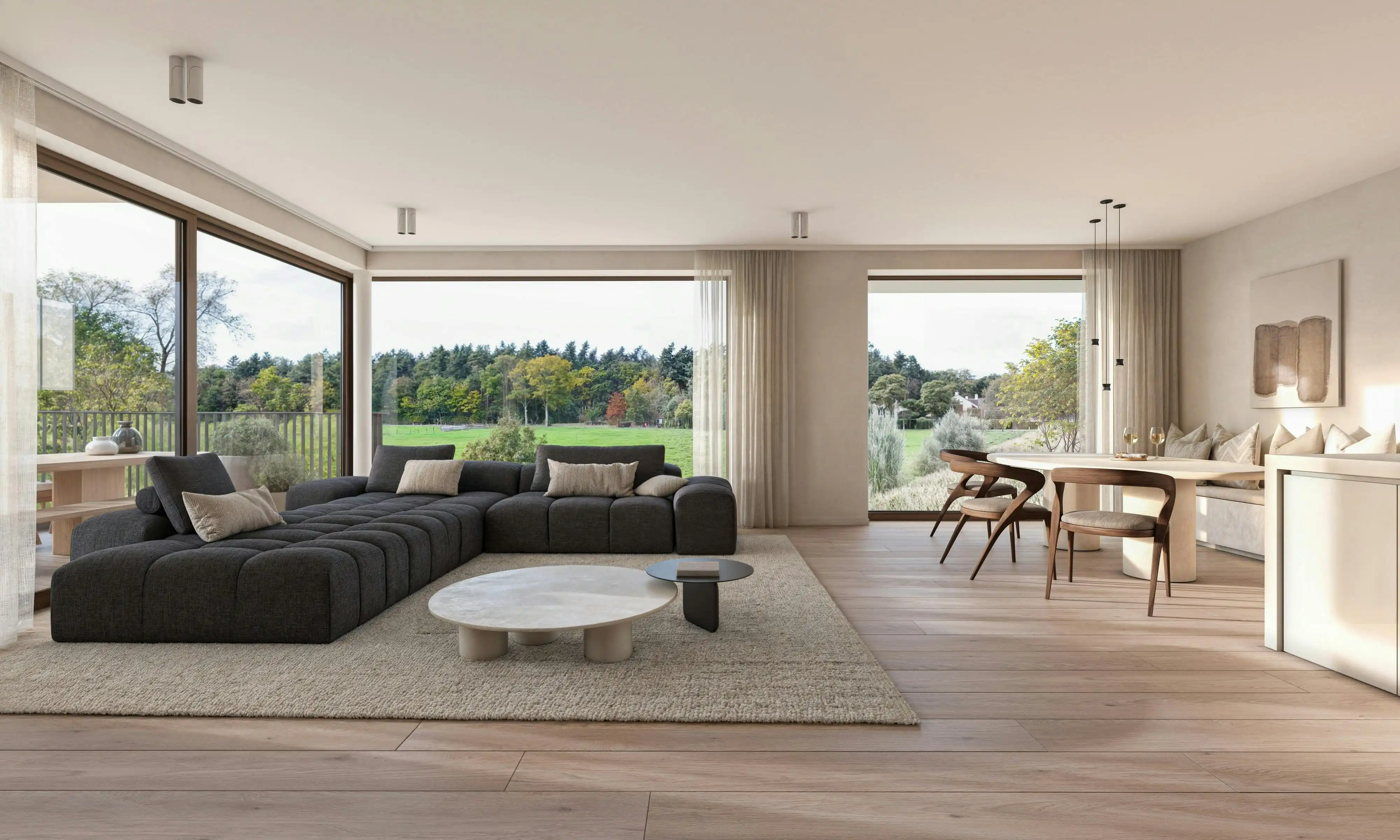 Penthouse met royaal terras en 3 slaapkamers te Loppem foto 5