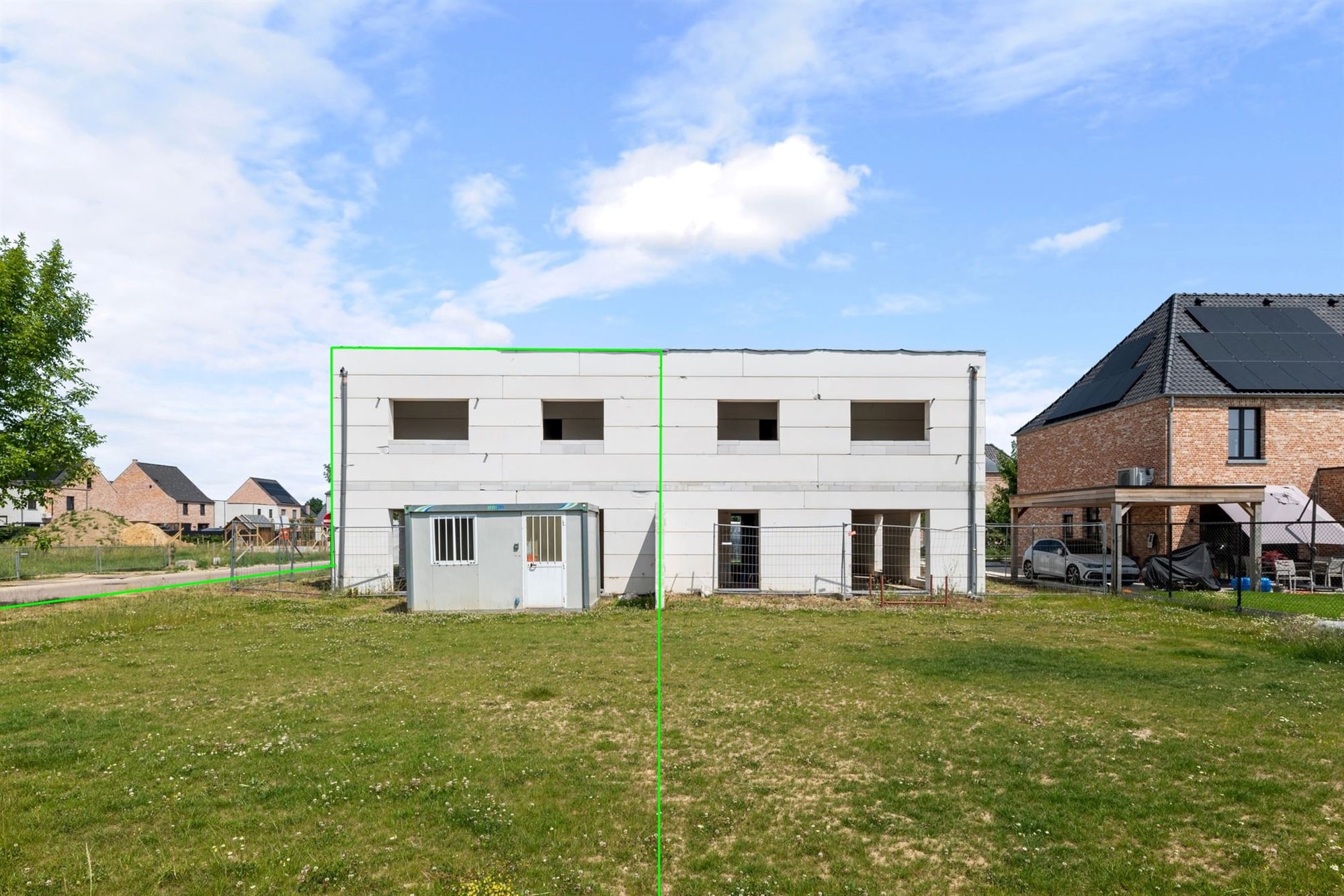 CASCO HALFOPEN BEBOUWING IN MODERNE STIJL MET CARPORT IN ALKEN foto 5
