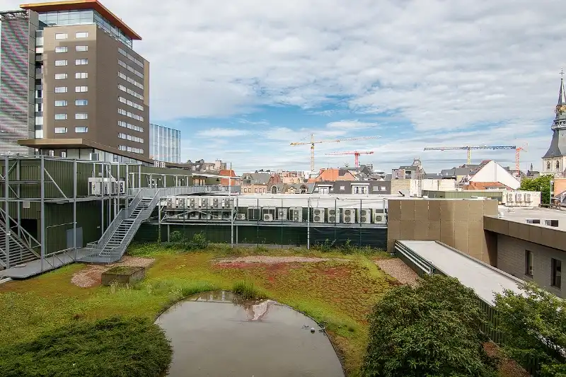 LICHT OP TE FRISSEN 2-SLAAPKAMERAPPARTEMENT MET GEMEENSCHAPPELIJKE PARKEERPLAATSEN VOOR BEWONERS OP TOPLOCATIE BINNEN DE KLEINE RING! foto 11