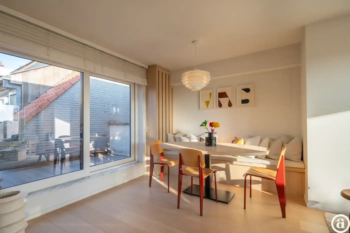 Luxueus appartement in het centrum van Knokke met uitzonderlijk ruim terras. foto 4