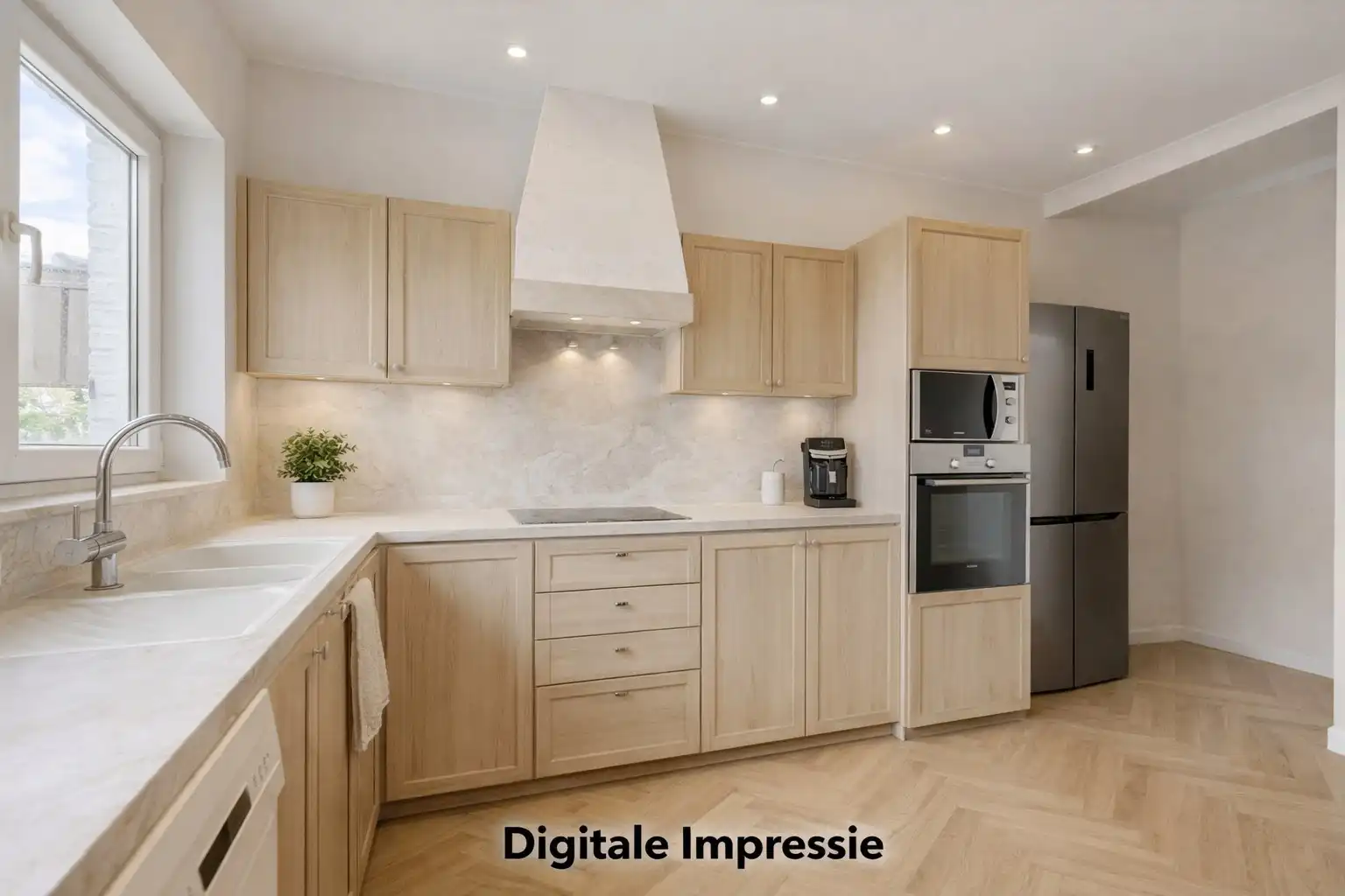 Op te knappen karakteristieke hoekwoning, 4 slpk, (EPC-label C) gelegen aan het Haspengouwse landschap. foto 24