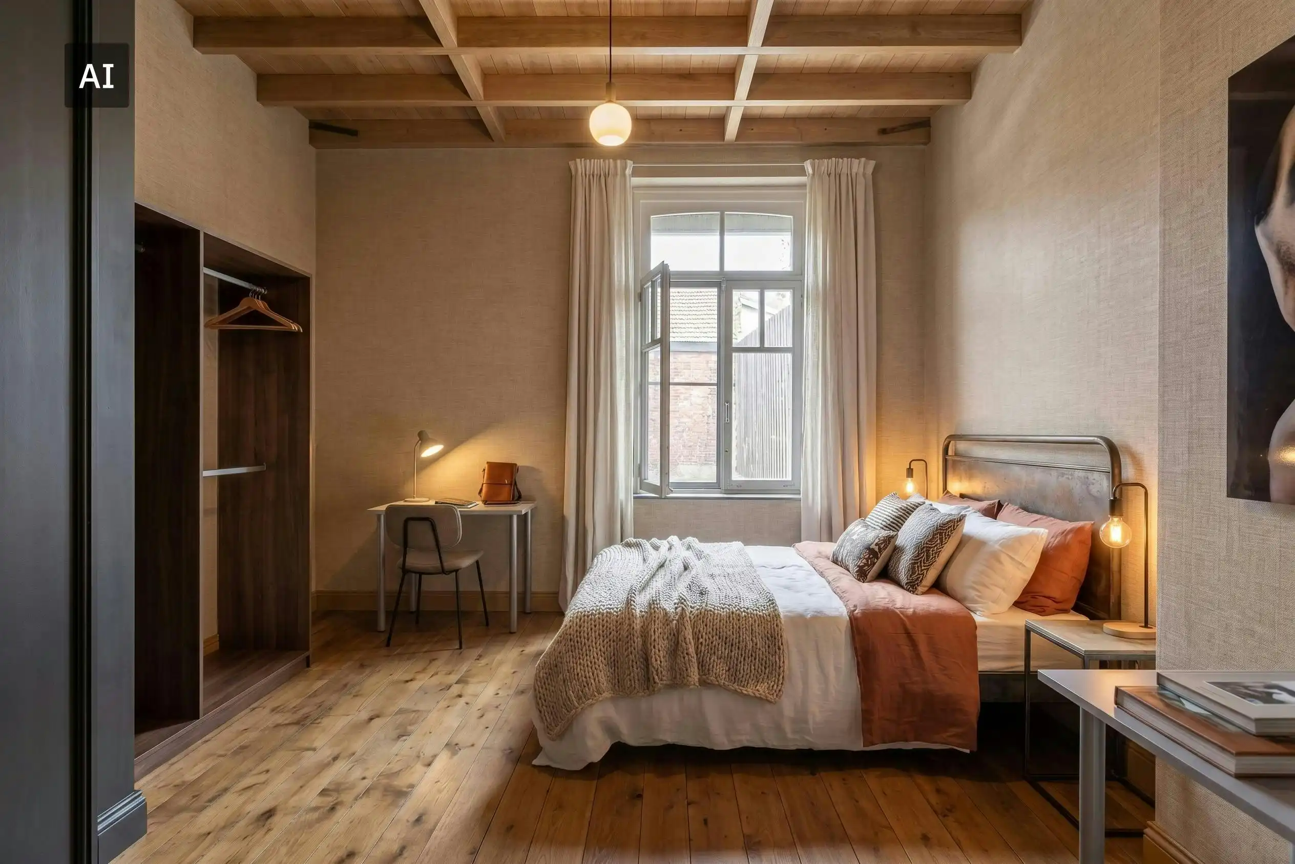 Te renoveren burgerhuis met charmante elementen en stadstuin foto 19