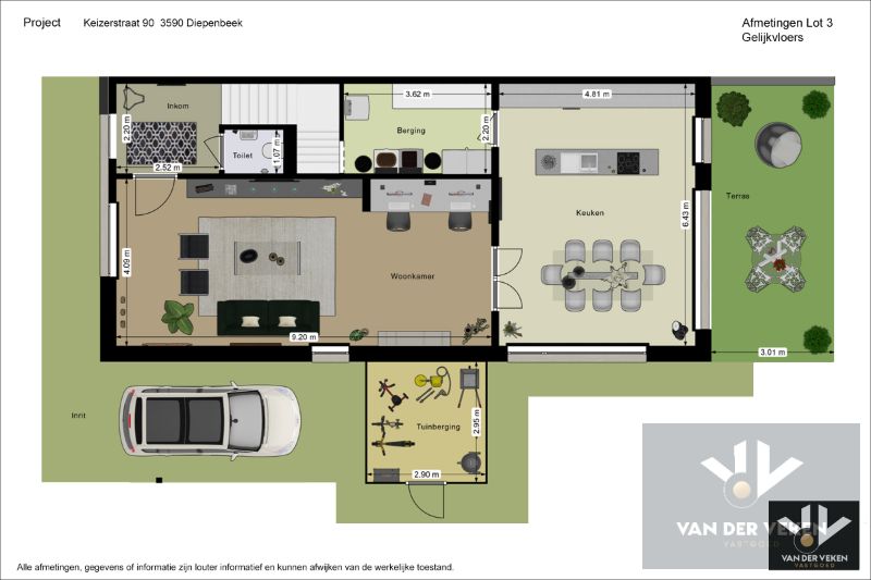 Rustig en centraal gelegen half open BEN-woning met 3 slaapkamers. foto 2