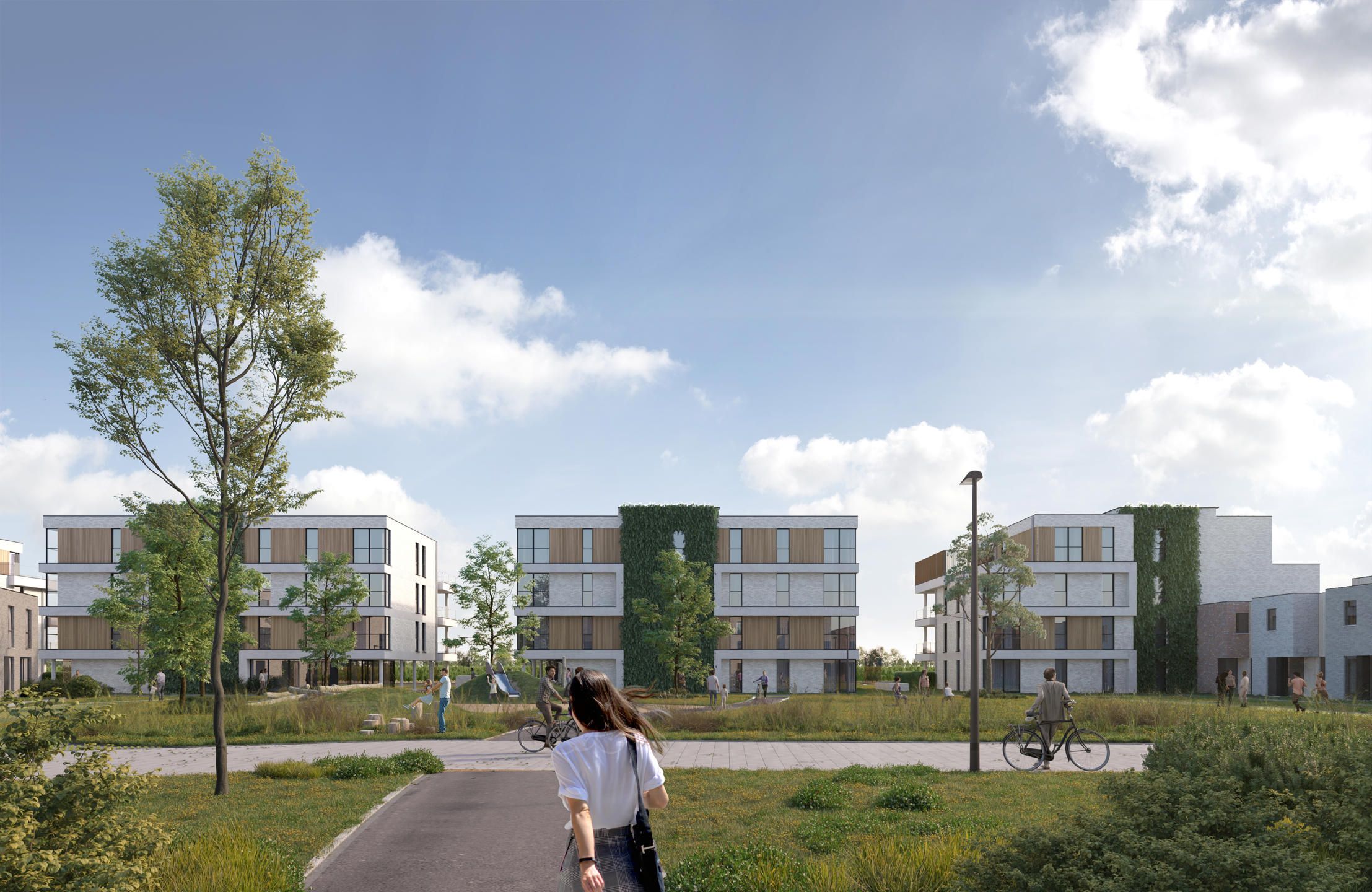Laatste appartement met zuidtuin aan de boomgaarden!  foto 3