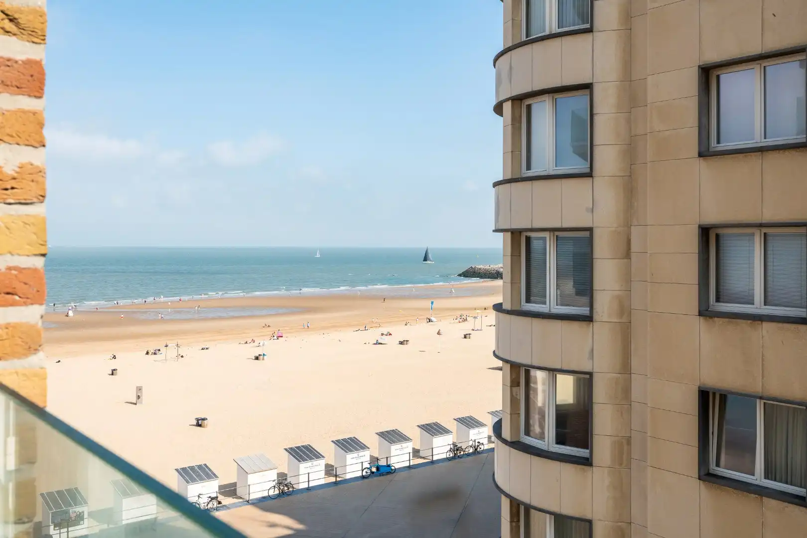 Studio met zijdelings zeezicht in het centrum van Oostende  foto 4