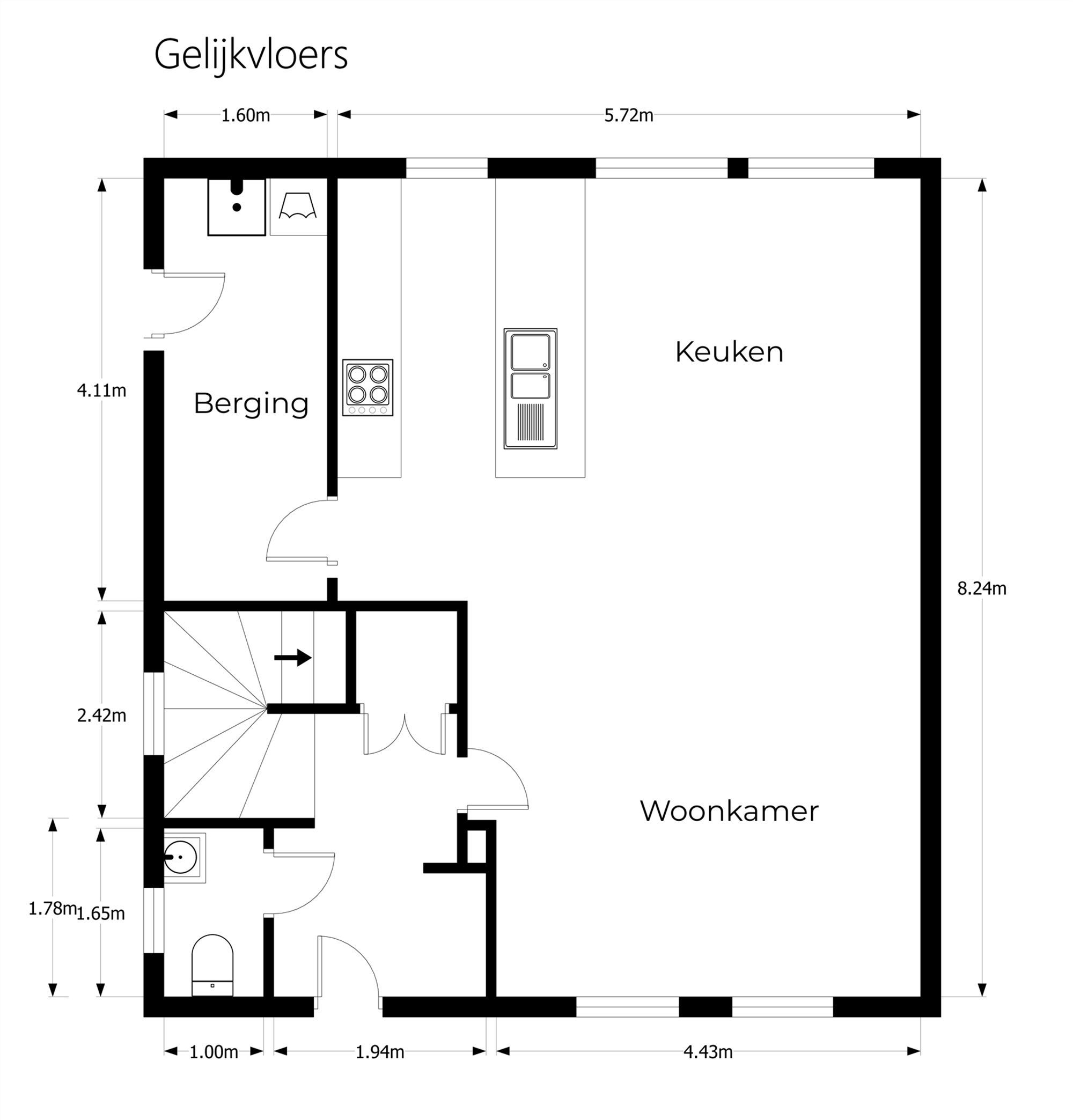 STIJLVOLLE EN VOLLEDIG AFGEWERKTE NIEUWBOUWWONING MET 3 SLAAPKAMERS UITERST RUSTIG GELEGEN TE OOSTHAM foto 21