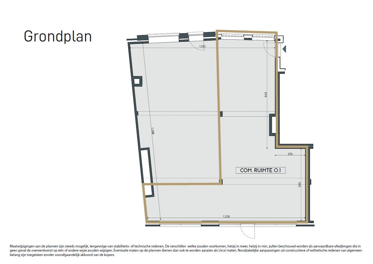 DRIE NIEUWBOUW COMMERCIËLE UNITS 0.1B foto 2