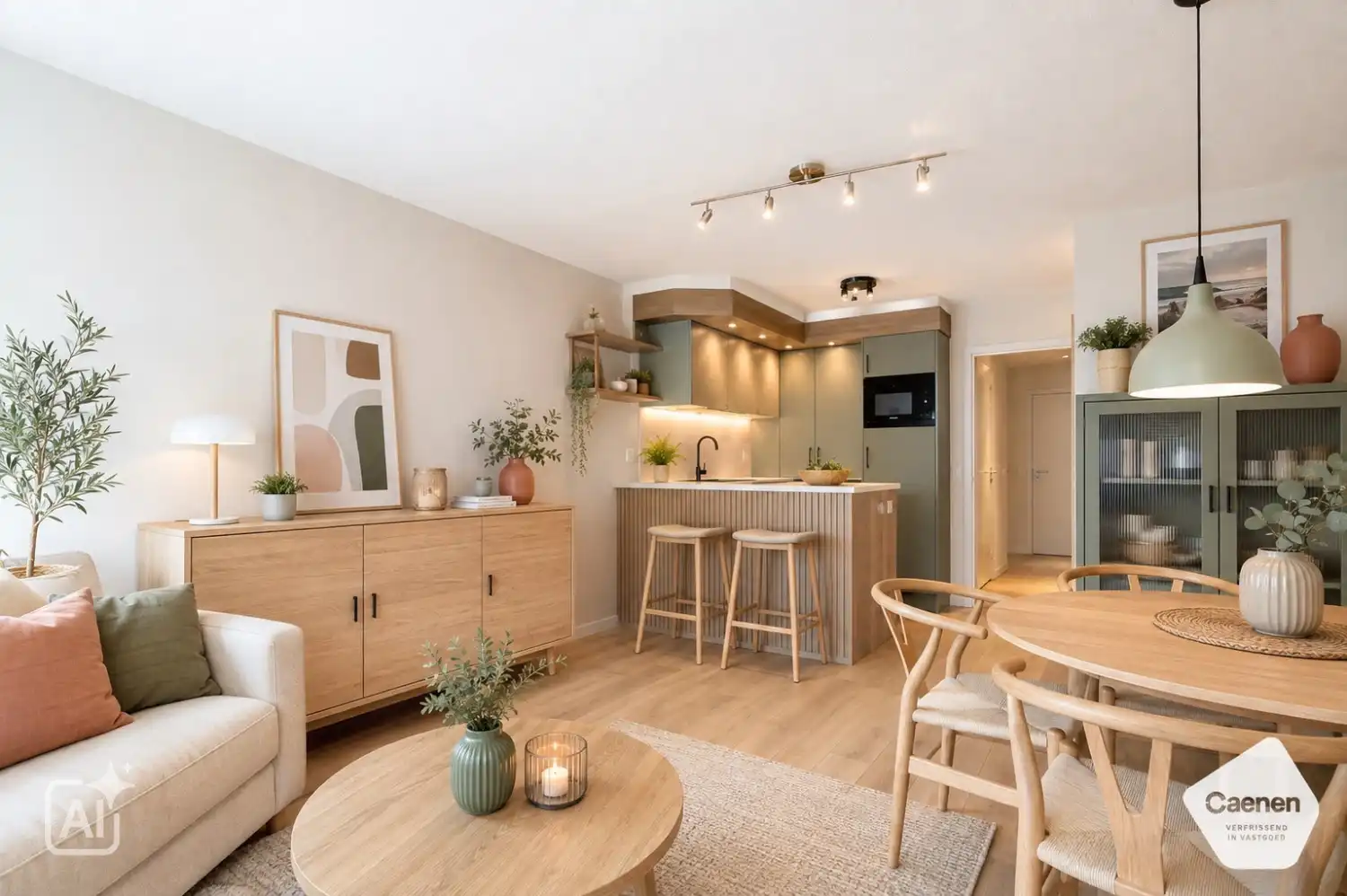 Centraal gelegen appartement met 1 slaapkamer + slaaphoek foto 5