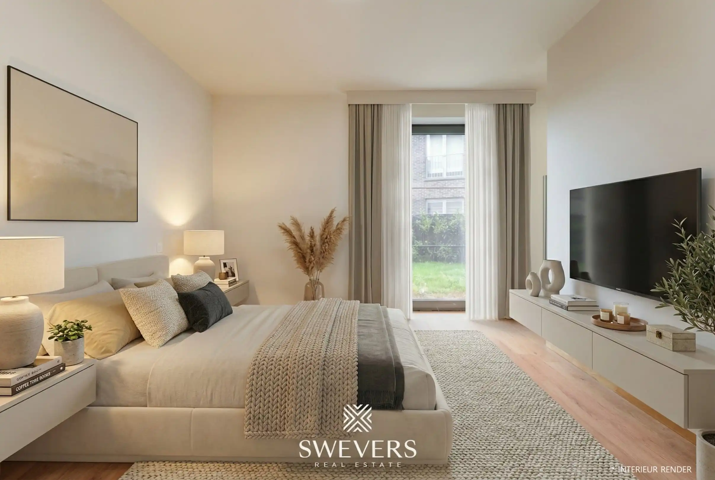 Stijlvol, gelijkvloers en instapklaar appartement (208 m²) mét private tuin en private kelder vlakbij Zolder-centrum foto 14