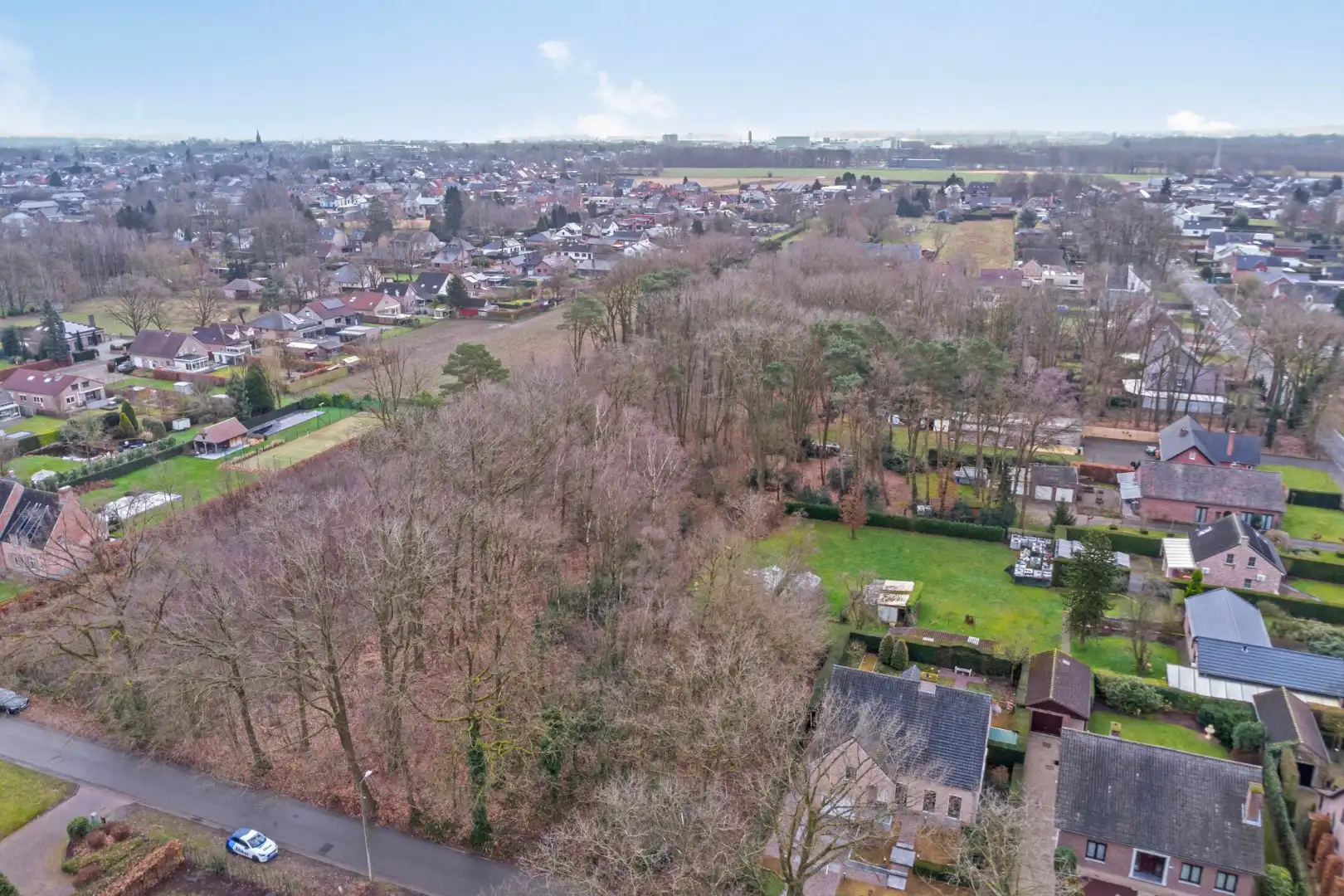 BOUWGROND VOOR OPEN BEBOUWING in de bosrijke villabuurt op de Bosstraat te Lanaken ! foto 6