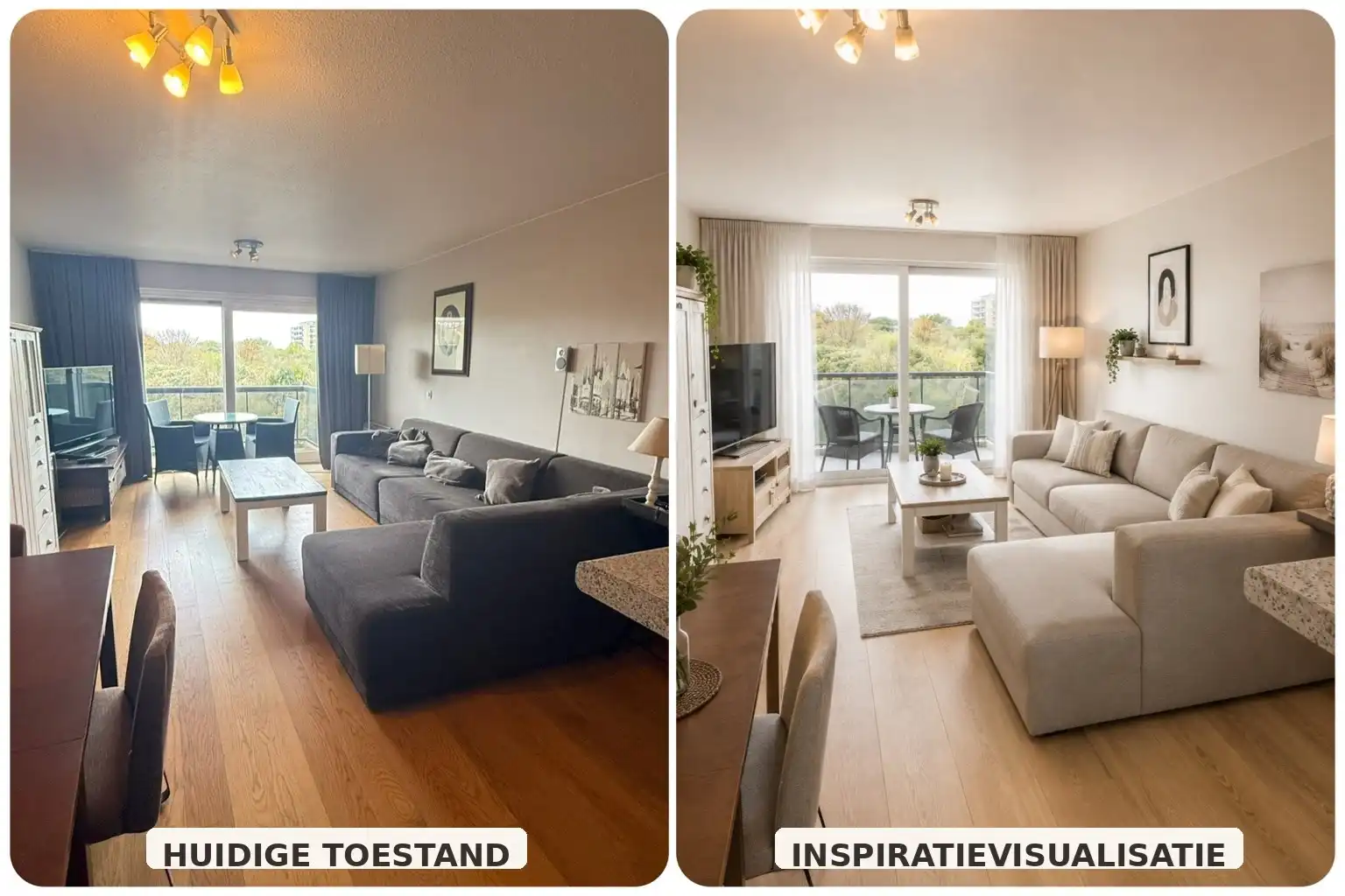 INSTAPKLAAR 2 SLAAPKAMERAPPARTEMENT  MET 2  TERRASSEN OP WANDELAFSTAND VAN DE ZEEDIJK foto 4