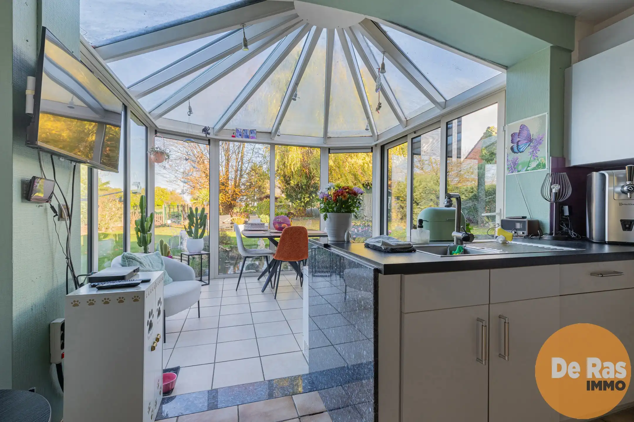 RESSEGEM -Residentieel gelegen fermette met 3slp/garage/tuin foto 10