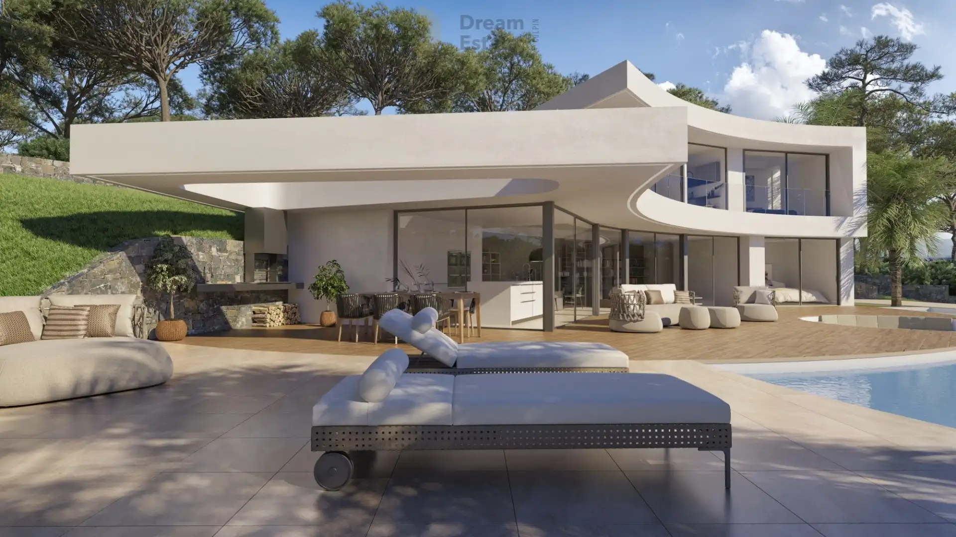 Villa Elide - Stijlvolle Woning met Panoramisch Uitzicht in Jáv foto 5