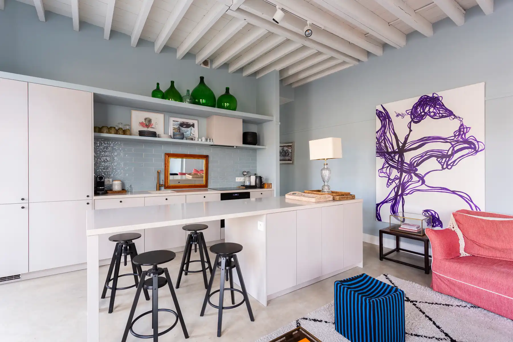 Stijlvol&nbsp;bemeubeld&nbsp;2 slpk appartement op toplocatie! foto 3