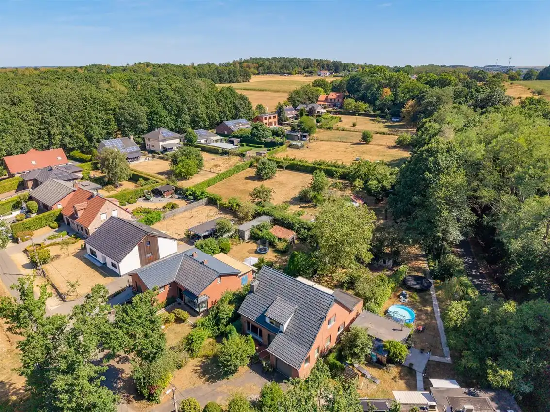 Vrijstaande woning, 3 slpks, EPC D, uitzonderlijk groene ligging foto 38