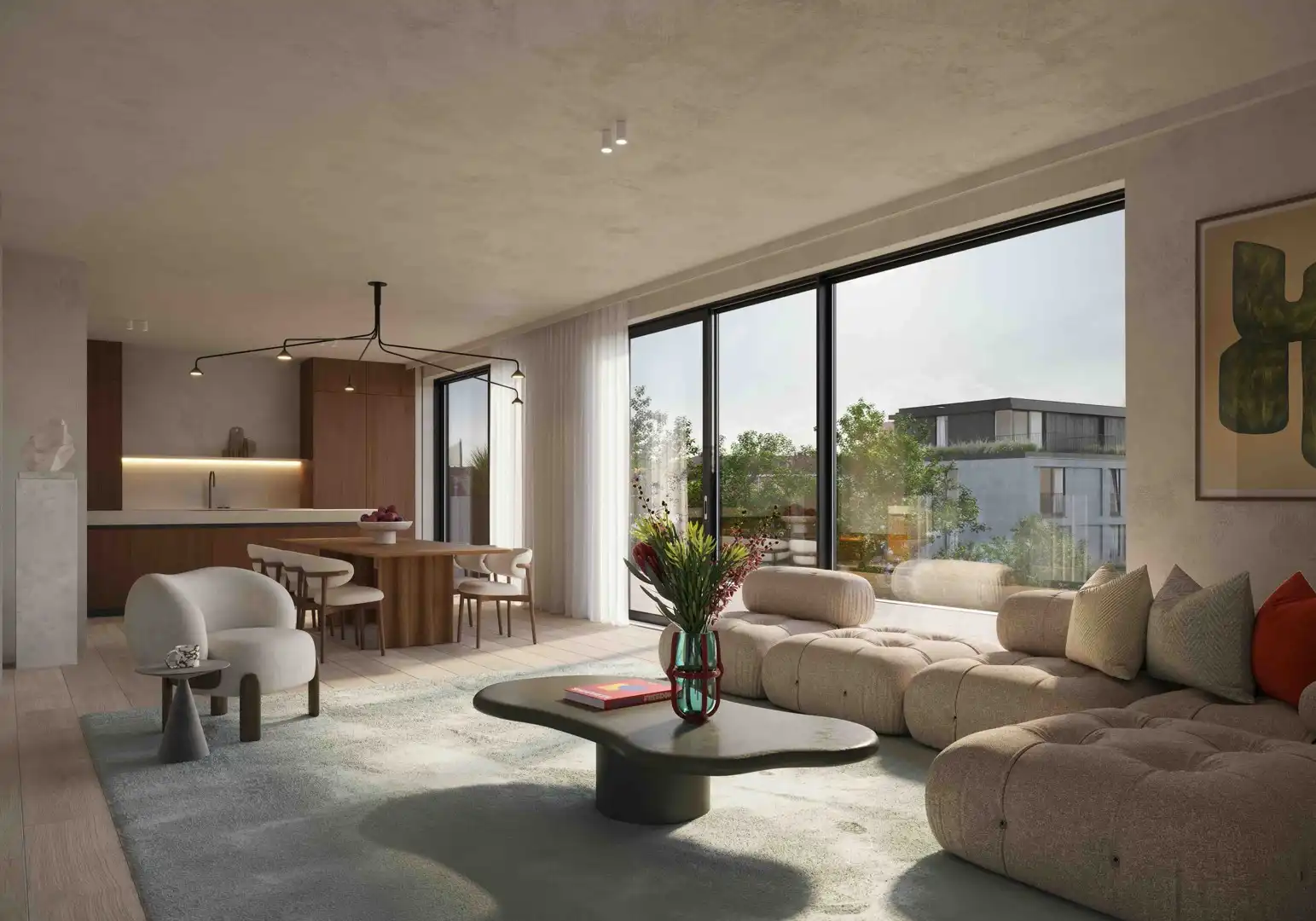 Lichtrijk 1-slaapkamerappartement met zonnig terras foto 4