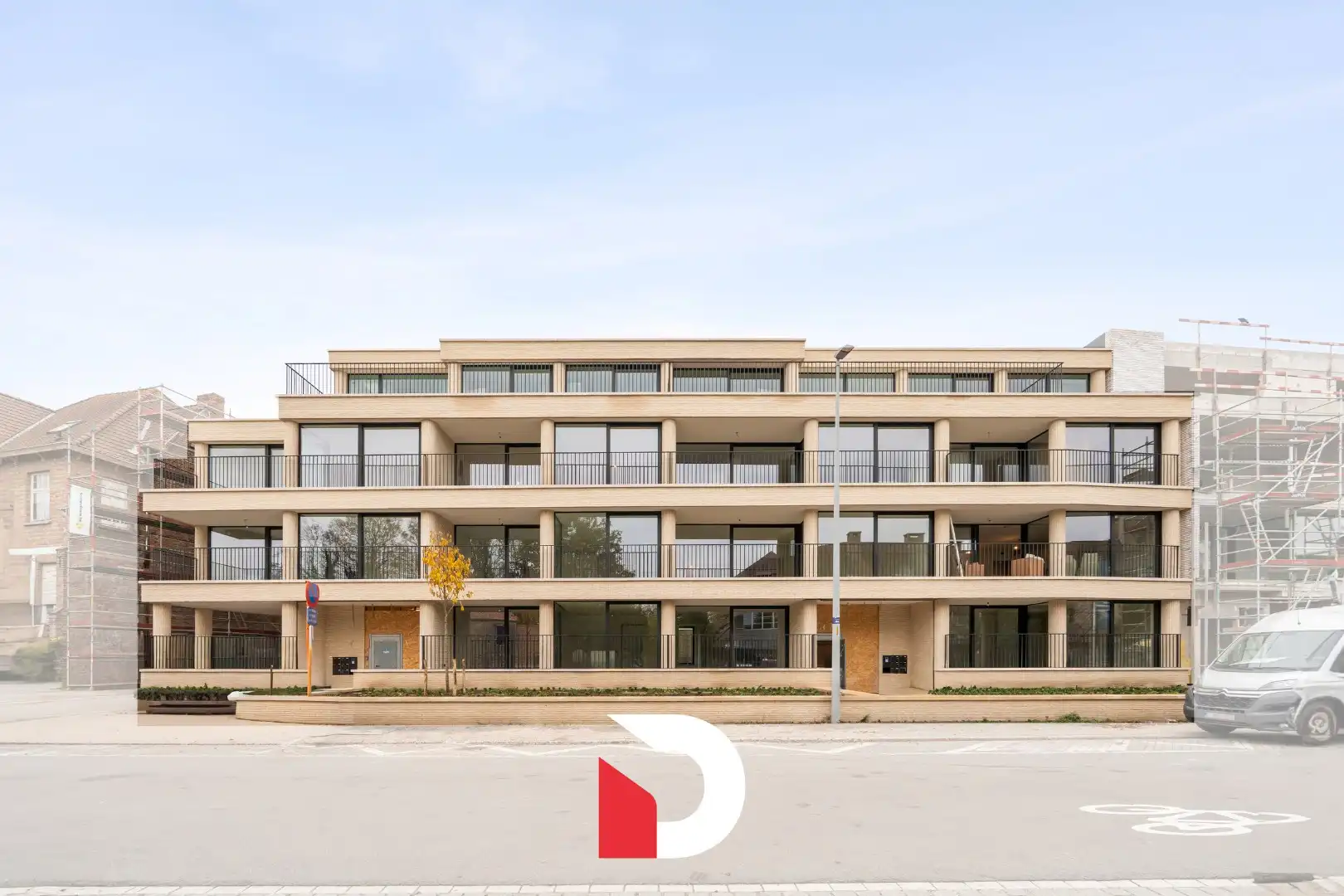 Nieuwbouwappartement met 3 slaapkamers te Kristus-Koning (Brugge) foto 2