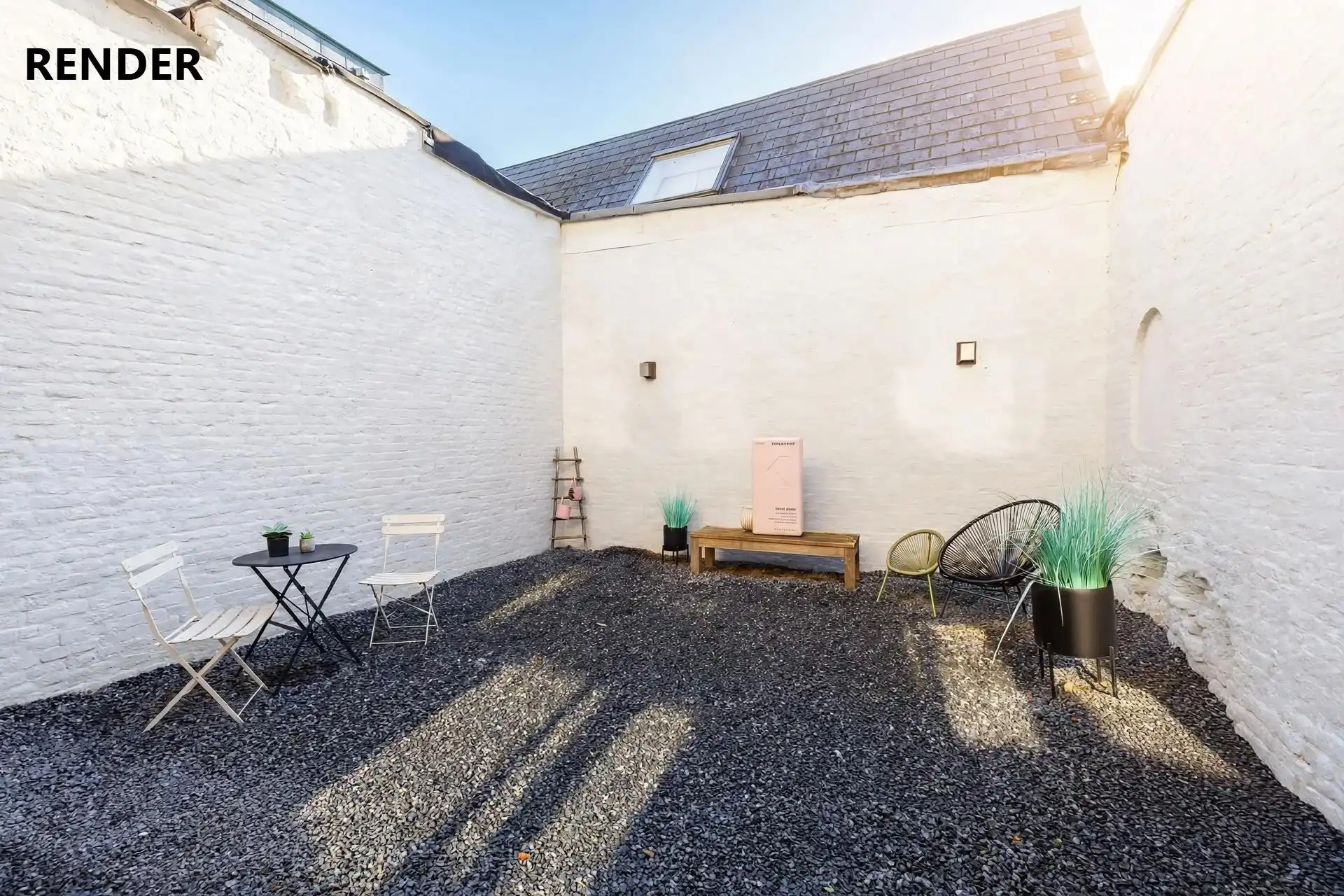 Stijlvol handelspand met kwalitatieve afwerking en charmant appartement met terras foto 25