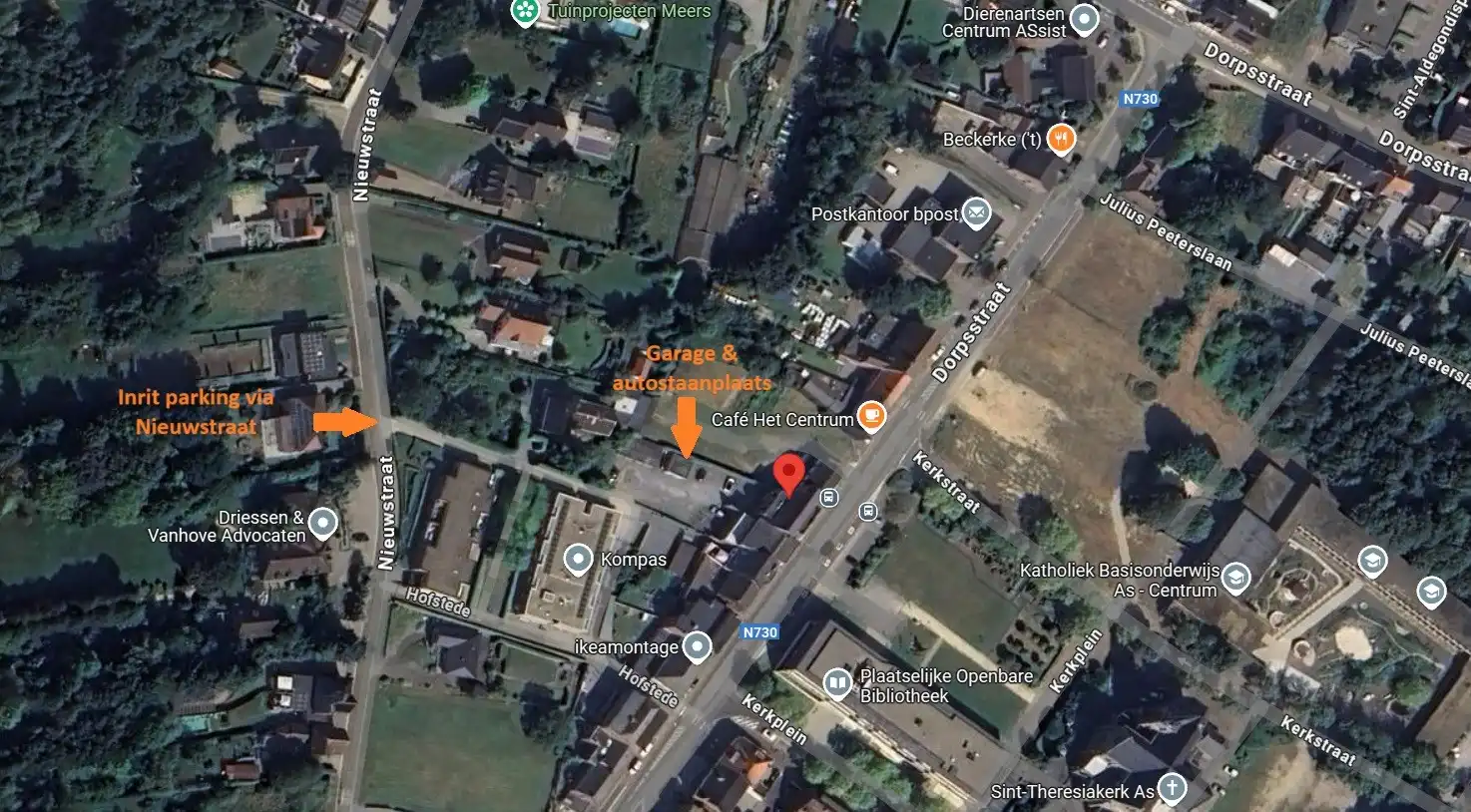 ZEER RUIM ENERGIEZUINIG APPARTEMENT MET 3 SLAAPKAMERS MET PARKEERPLAATS IN HET CENTRUM VAN AS foto 30