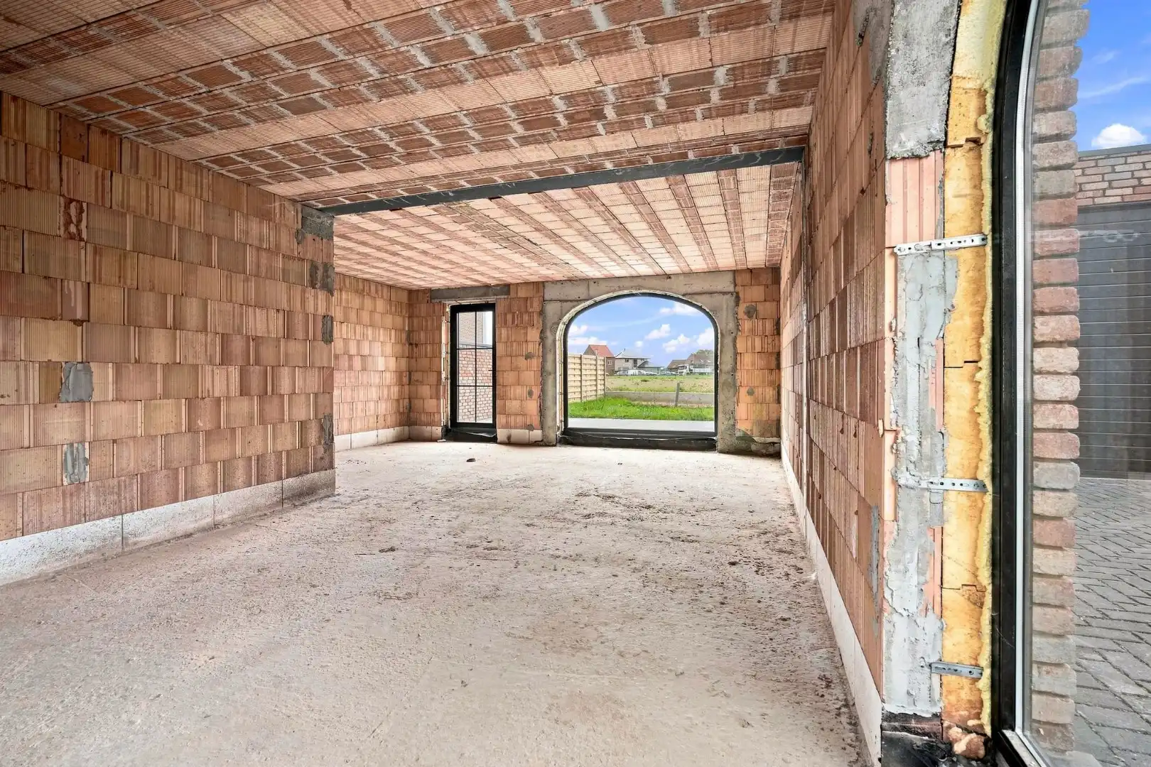 Ruime casco halfopen nieuwbouw met ruime garage in Merkem!  foto 16