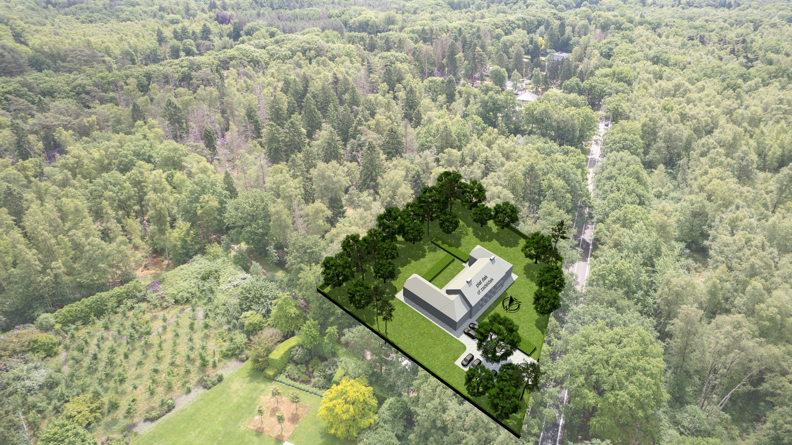 Bouwgrond gelegen in Maria-ter-Heide op ca. 3.031m² te Brasschaat! foto 2