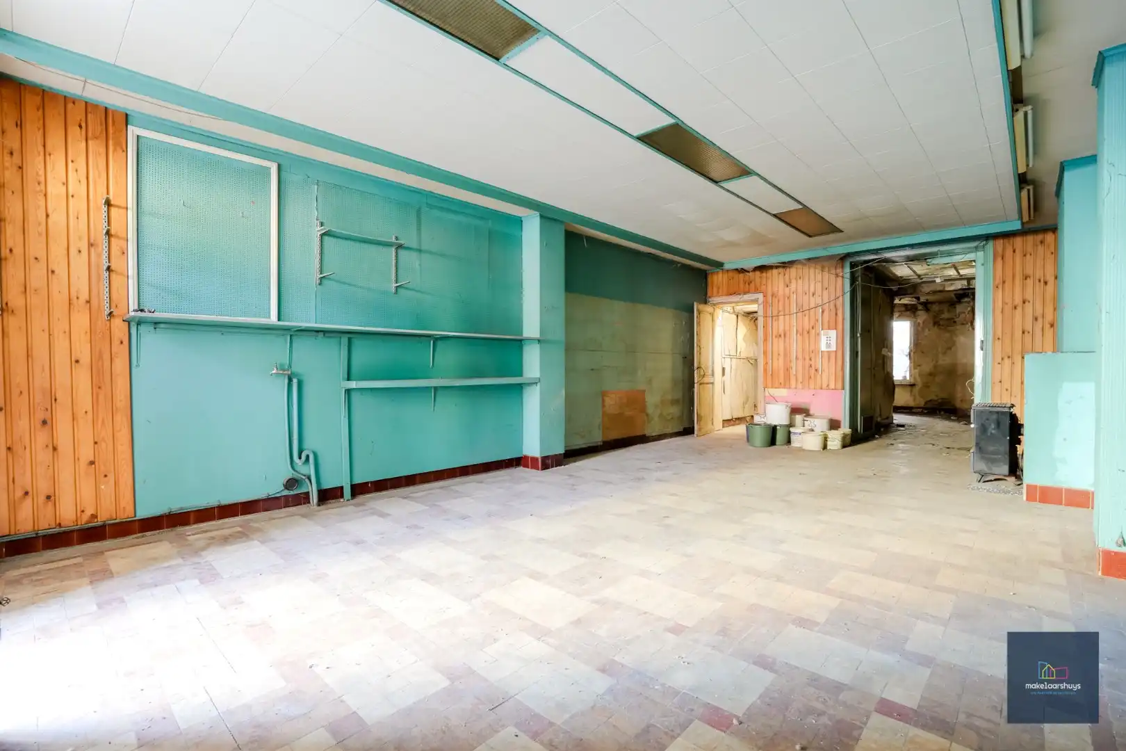 Ruim, te renoveren handelshuis te Gent   foto 3