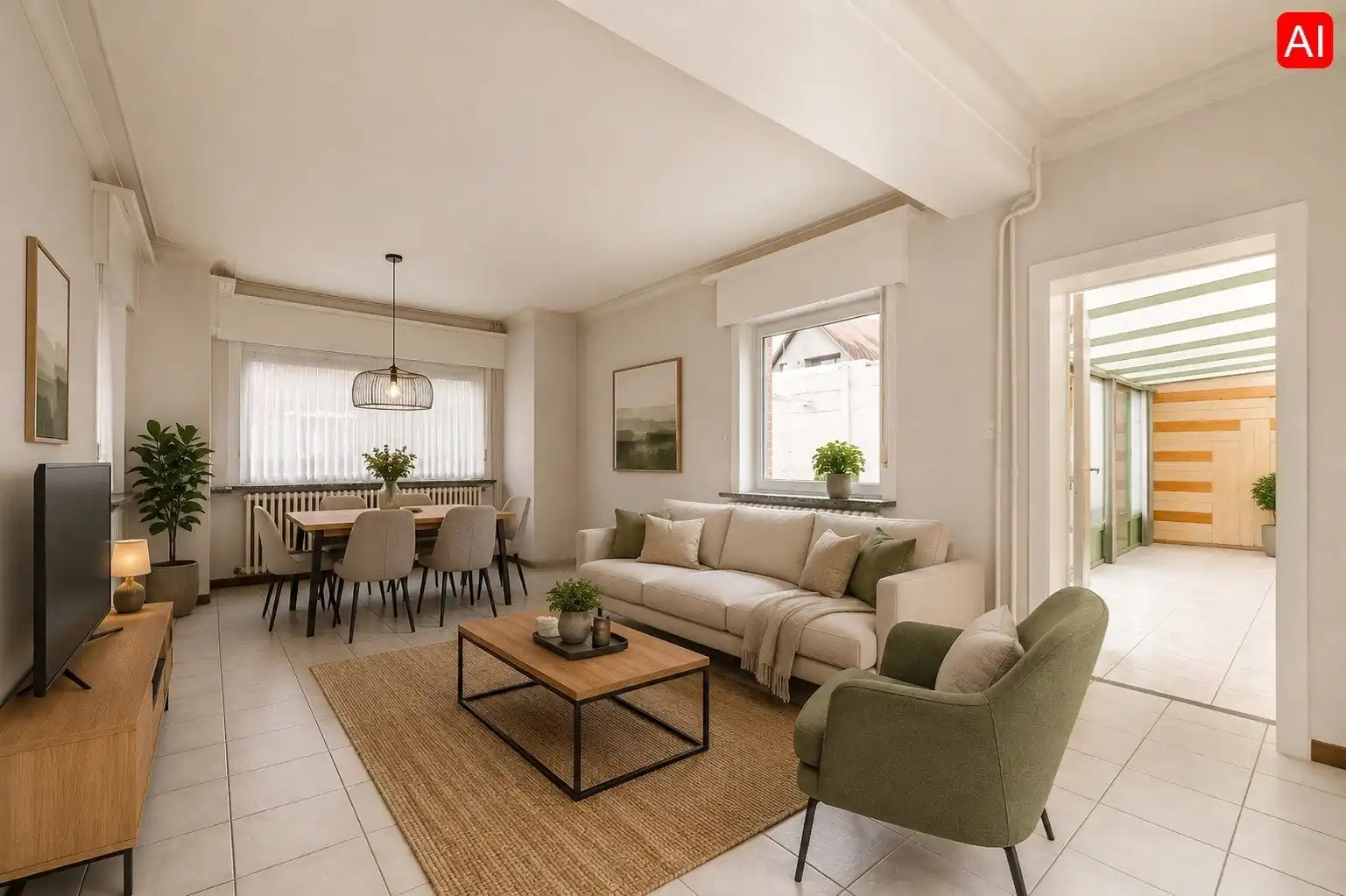 VERRASSEND RUIME WONING VLAKBIJ CENTRUM PITTEM foto 6