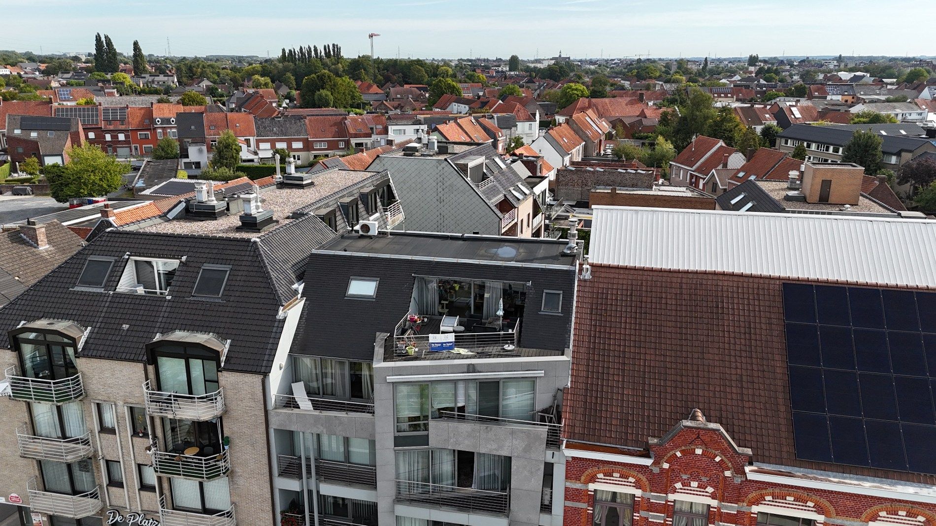 Duplex- 1slaapkamer appartement in centrum Kuurne foto 3