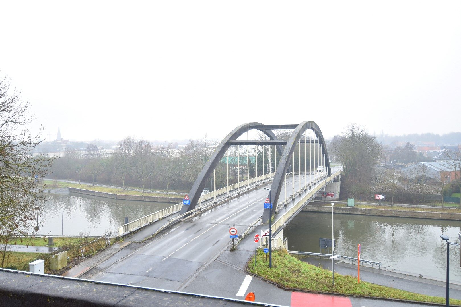 Dakappartement in Harelbeke met prachtig zicht op de Leie foto 8