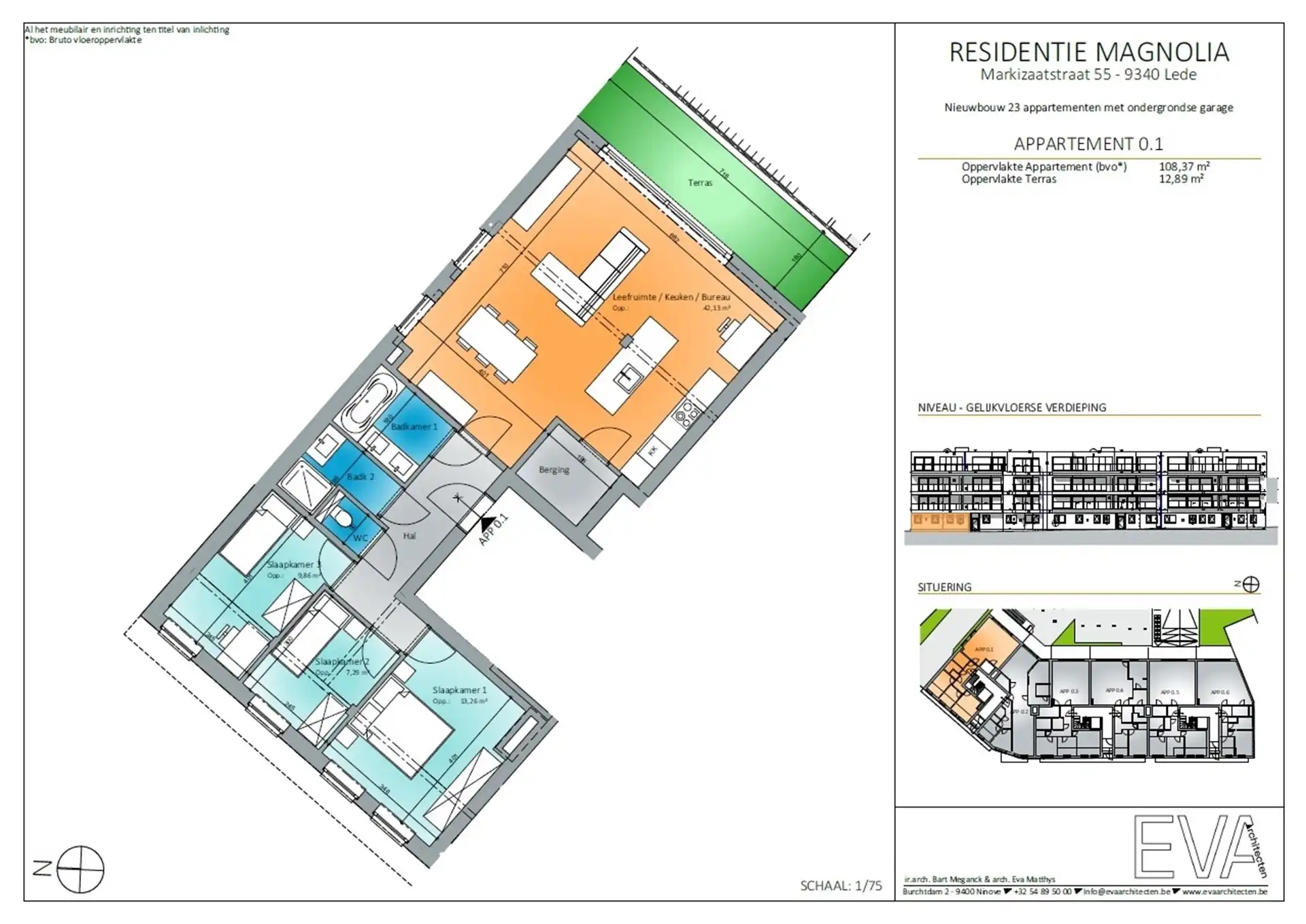 Prachtig nieuwbouwproject gelegen in centrum van Lede! foto 20