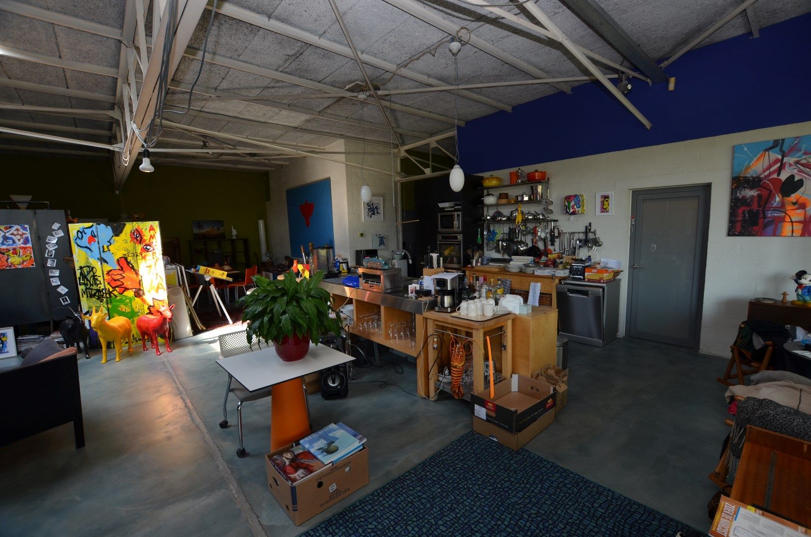 Loft met grote garage en tuin foto 11