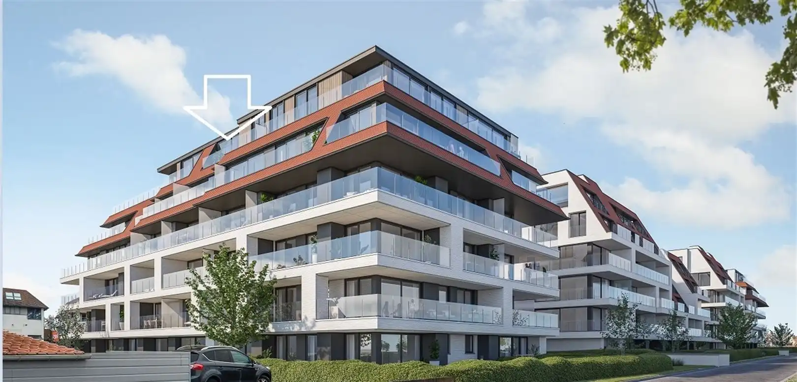 B0501 : Toppenthouse met 2 slpk en fenomenaal uitzicht over havengeul, park en yachthaven foto 4