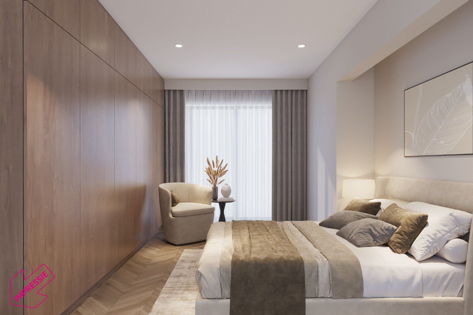 Hoekappartement met drie slaapkamers foto 6