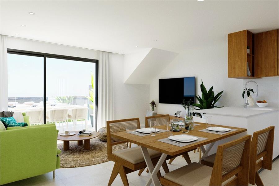 Nieuwbouw residentie van halfvrijstaande villa's in Los Balcones foto 3