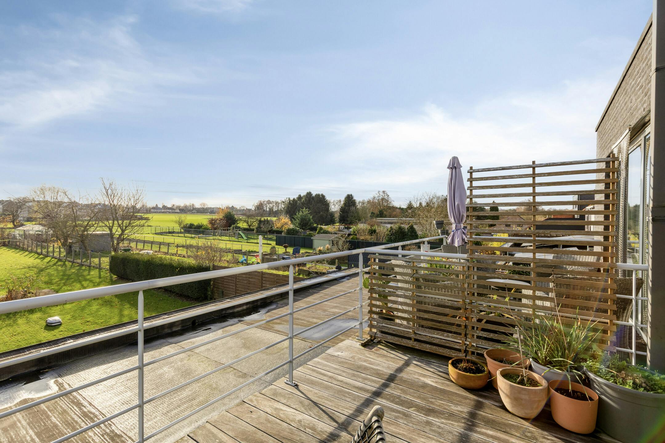 Gezellige duplex in het centrum van Grimbergen, met prachtig uitzicht, groot terras en parking! foto 19