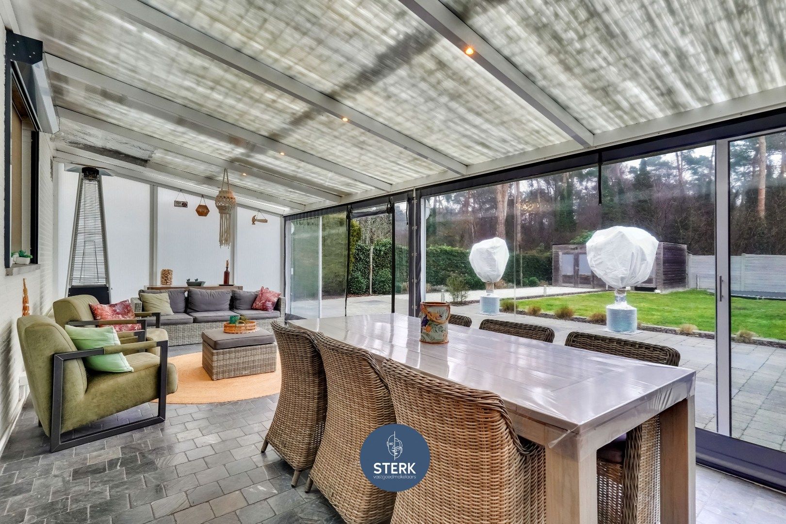 VERZORGDE GEZINSWONING MET 4 SLPKS IN EEN GROENE OMGEVING TE GELLIK !  foto 12