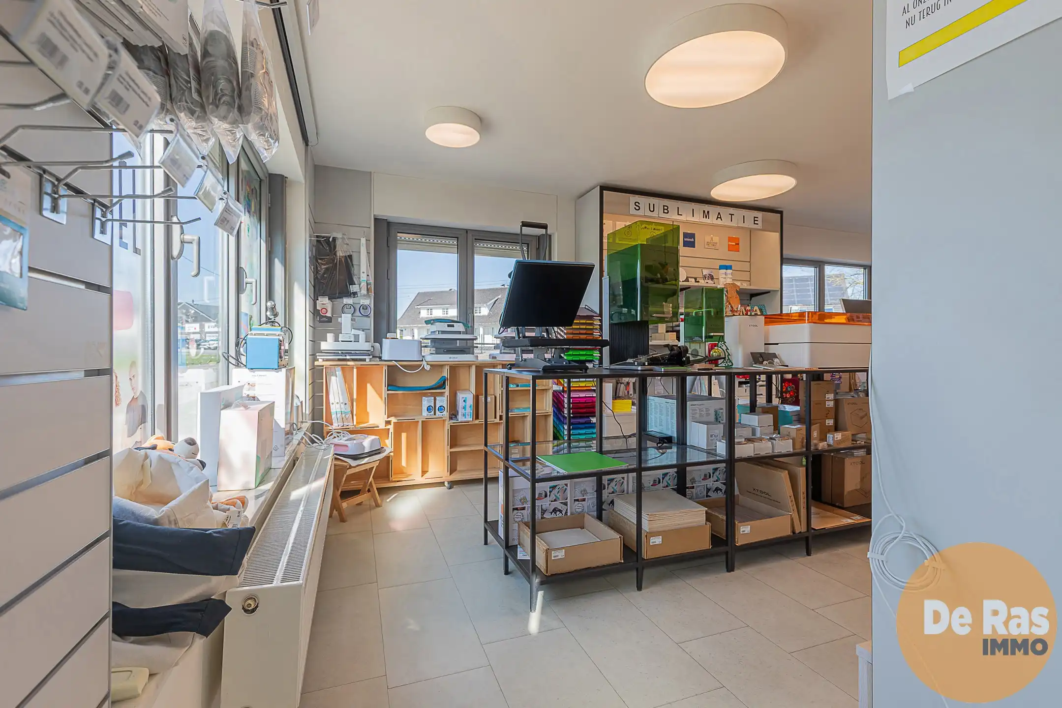 ERPE - Handelswoning met grote zichtbaarheid en parking foto 6