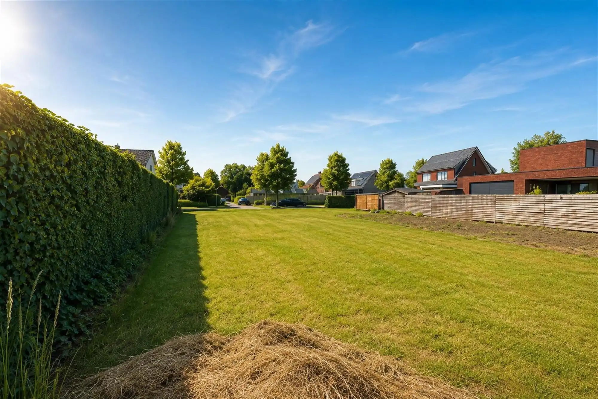 Bouwgrond van 513 m² voor halfopen woning met ruime tuin foto 9
