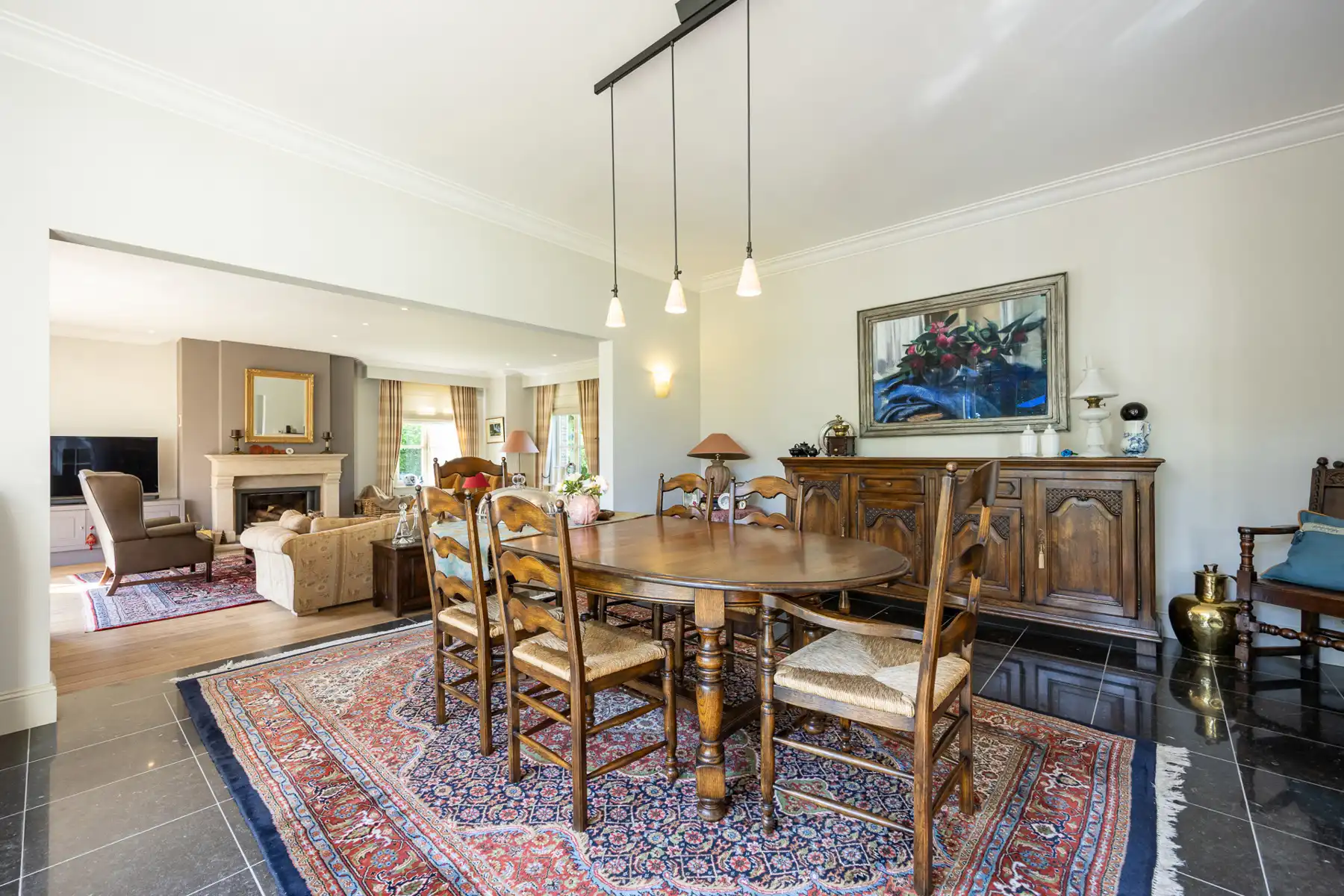 Ruime villawoning met 4 slaapkamers en noordoost georiënteerde tuin op een perceel van ca 6.155m² op een rustige locatie in Hoogstraten (Meerle). foto 7