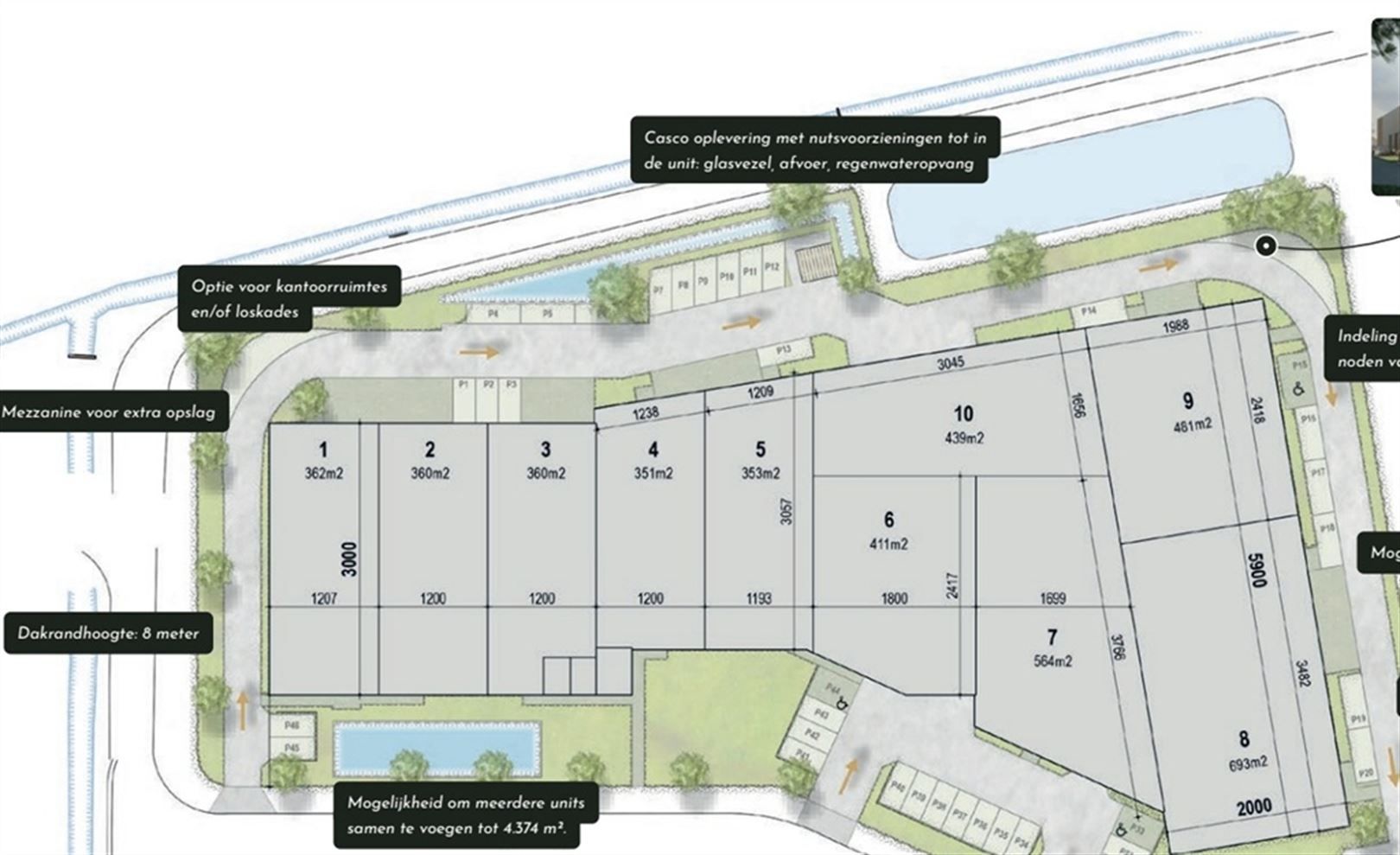 TE KOOP/TE HUUR 10 NIEUWBOUW KMO-UNITS IN BEERSE foto 12