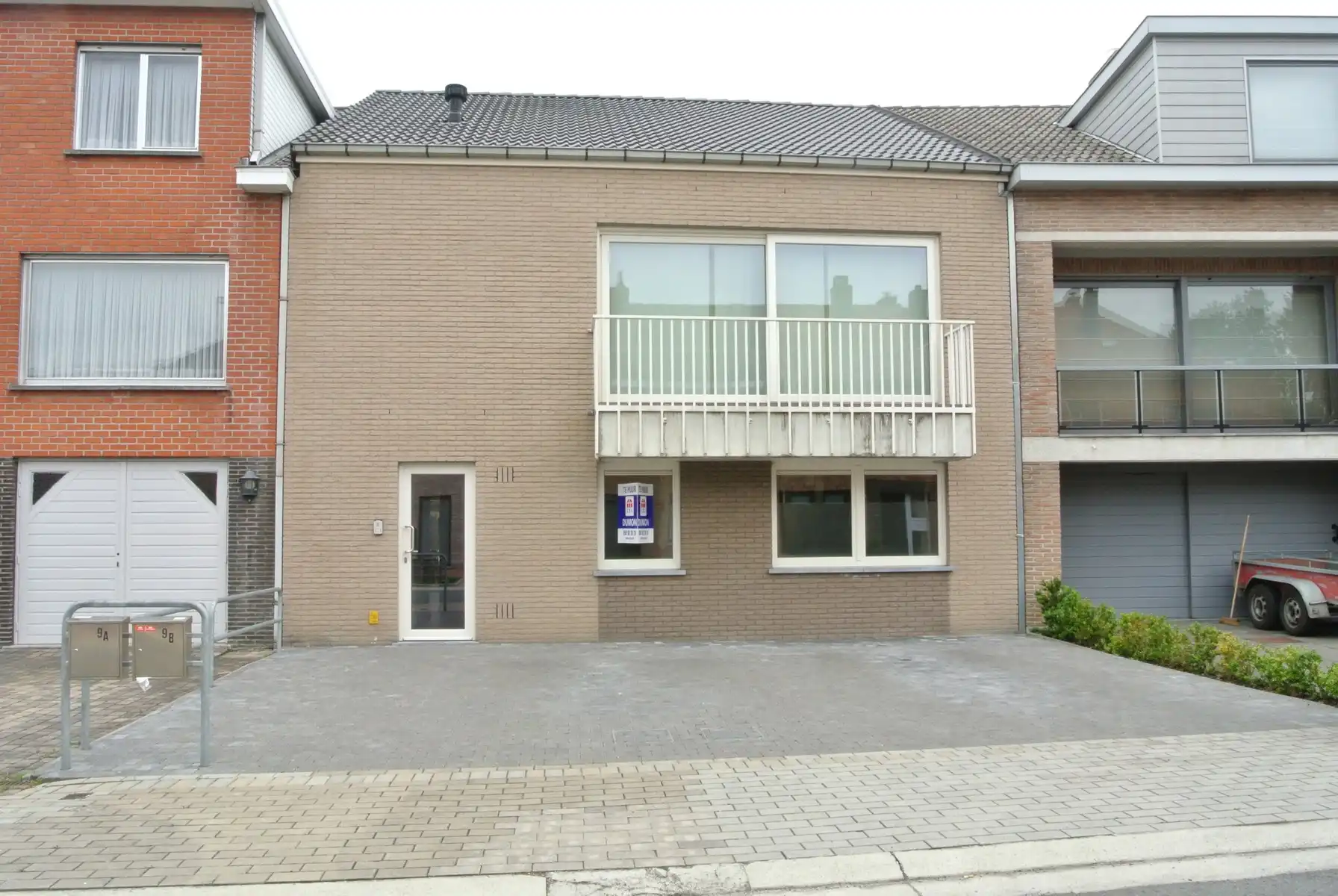 Gezellige gelijkvloers appartement  met 2 slaapkamers + terras en tuintje foto {{pictureIndex}}