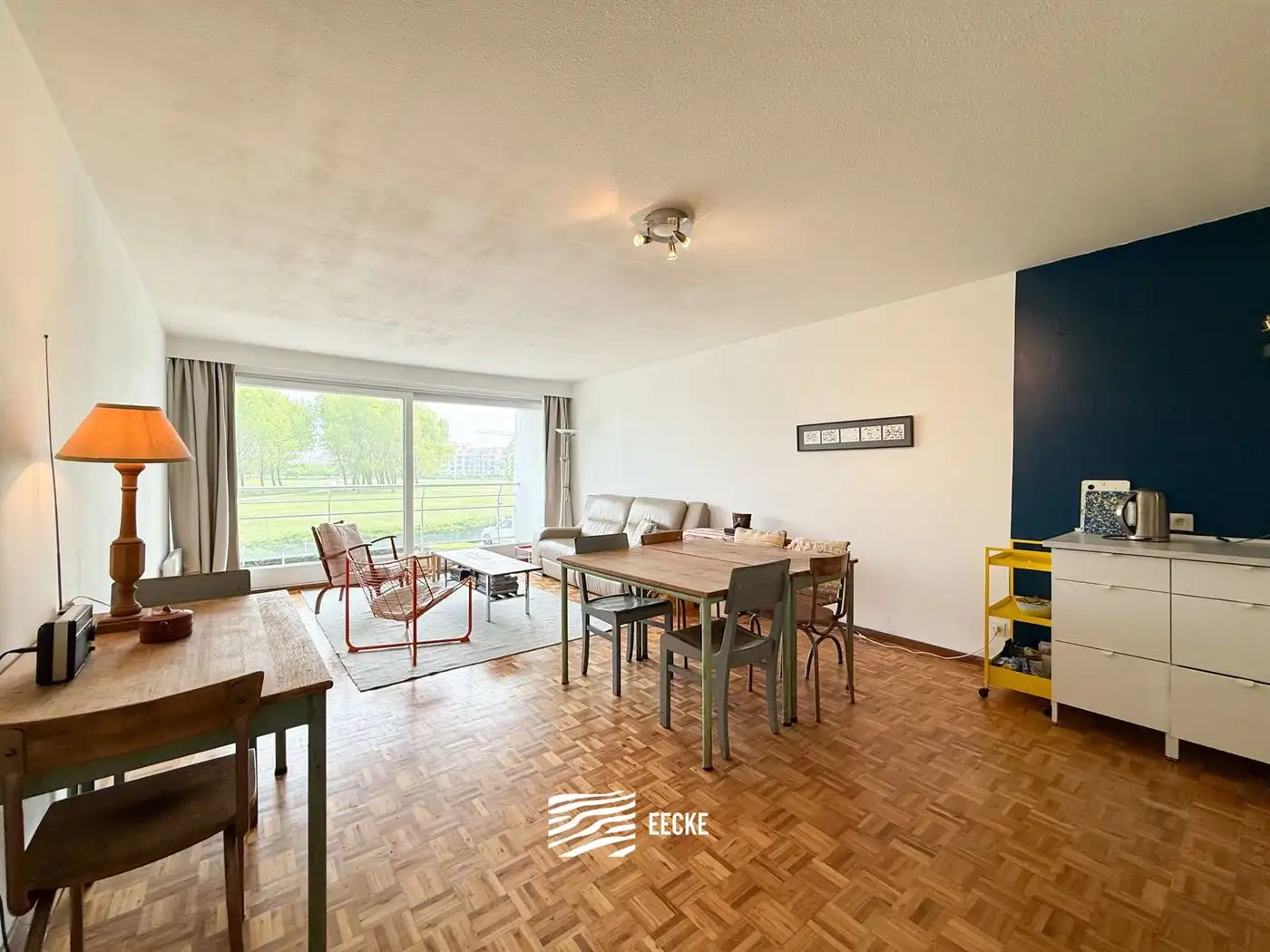 Appartement met 1 slaapkamer en slaaphoek foto 2