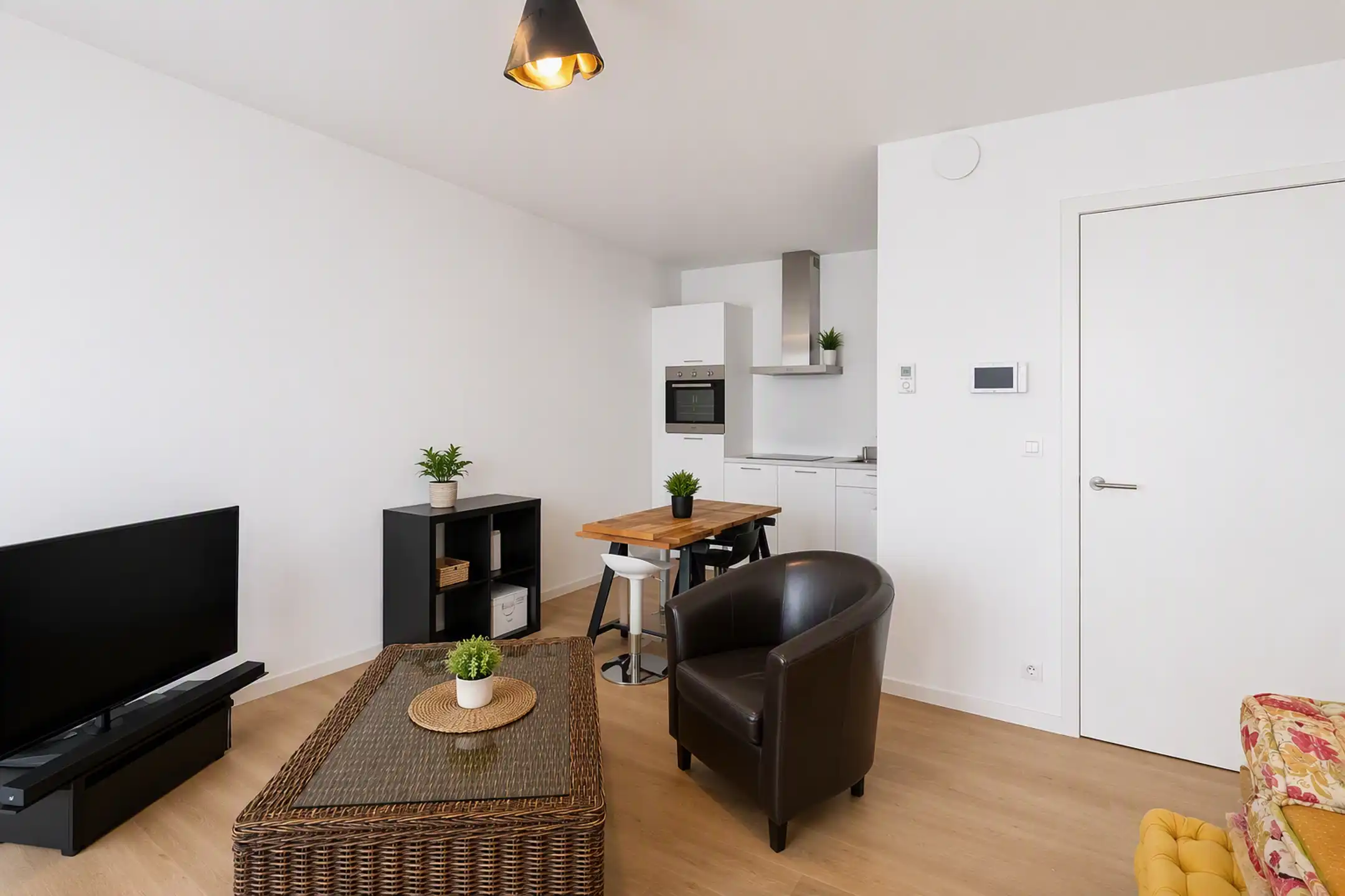 Studio met slaaphoek in Tour & Taxis foto 2