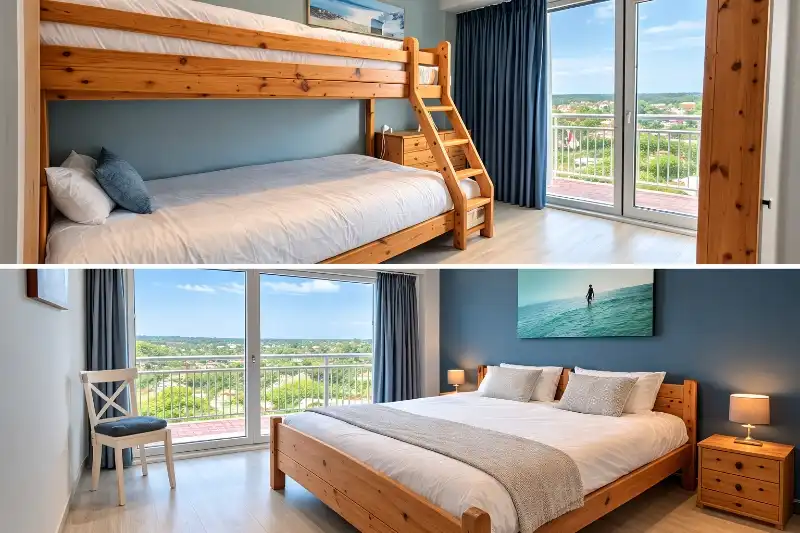 Doorloopappartement met 2 terrassen & panoramisch zicht foto 4